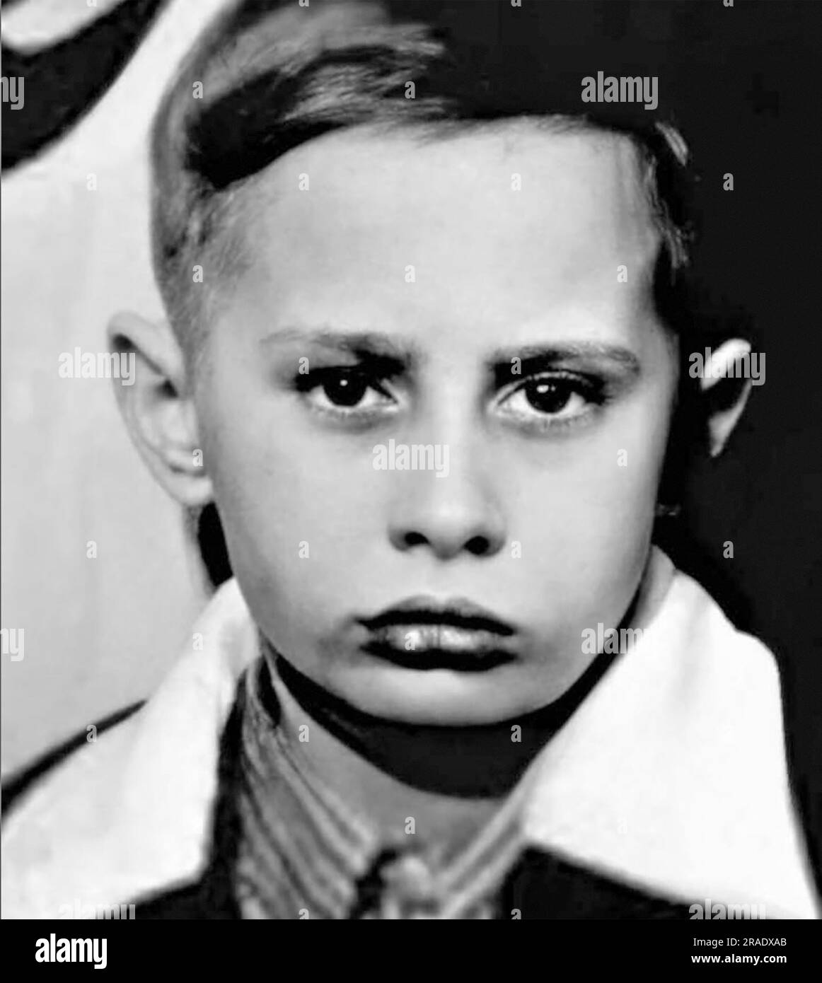 VLADIMIR PUTIN, presidente della Russia, nel 1962 all'età di 10 anni. Foto Stock