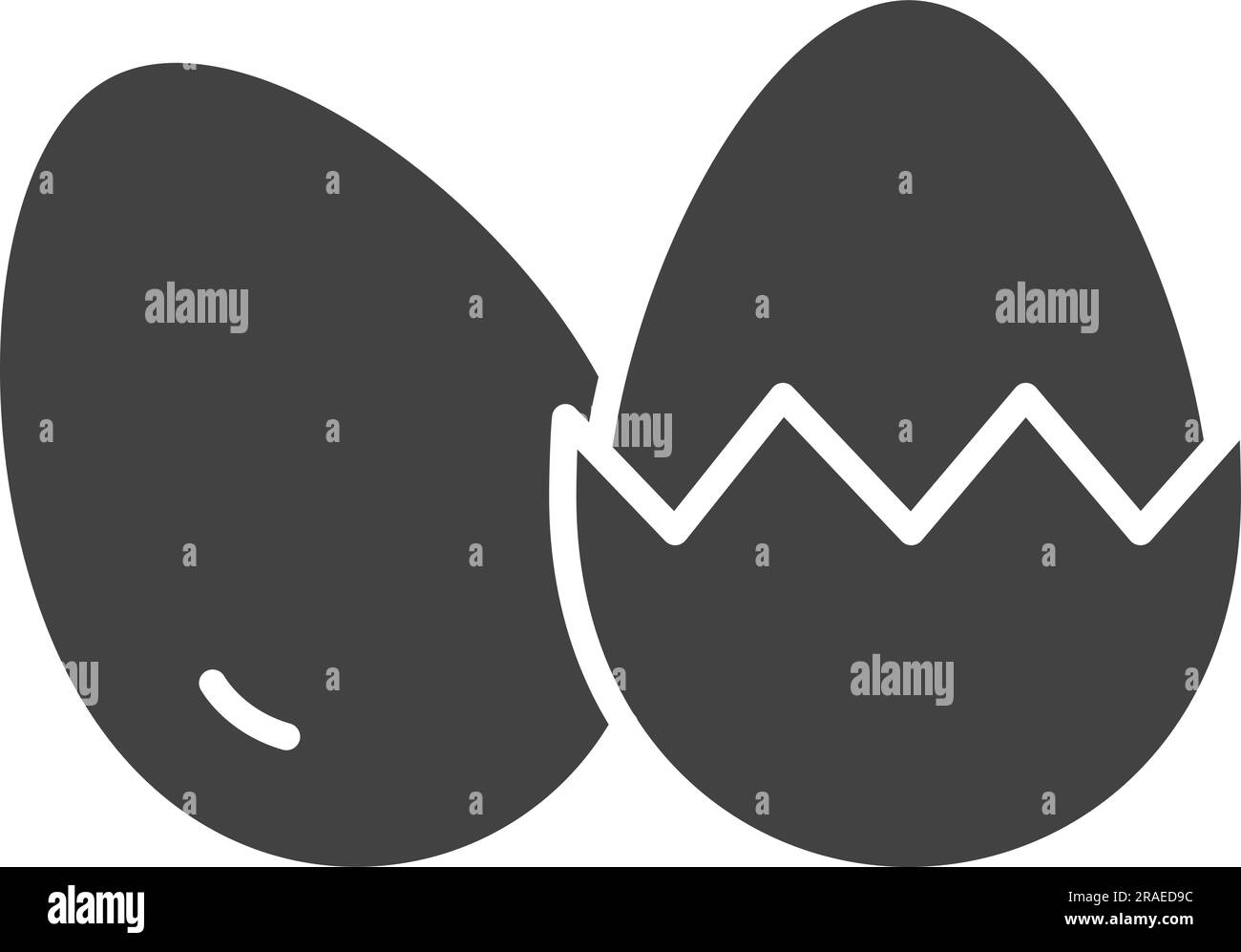 Immagine icona uova. Illustrazione Vettoriale