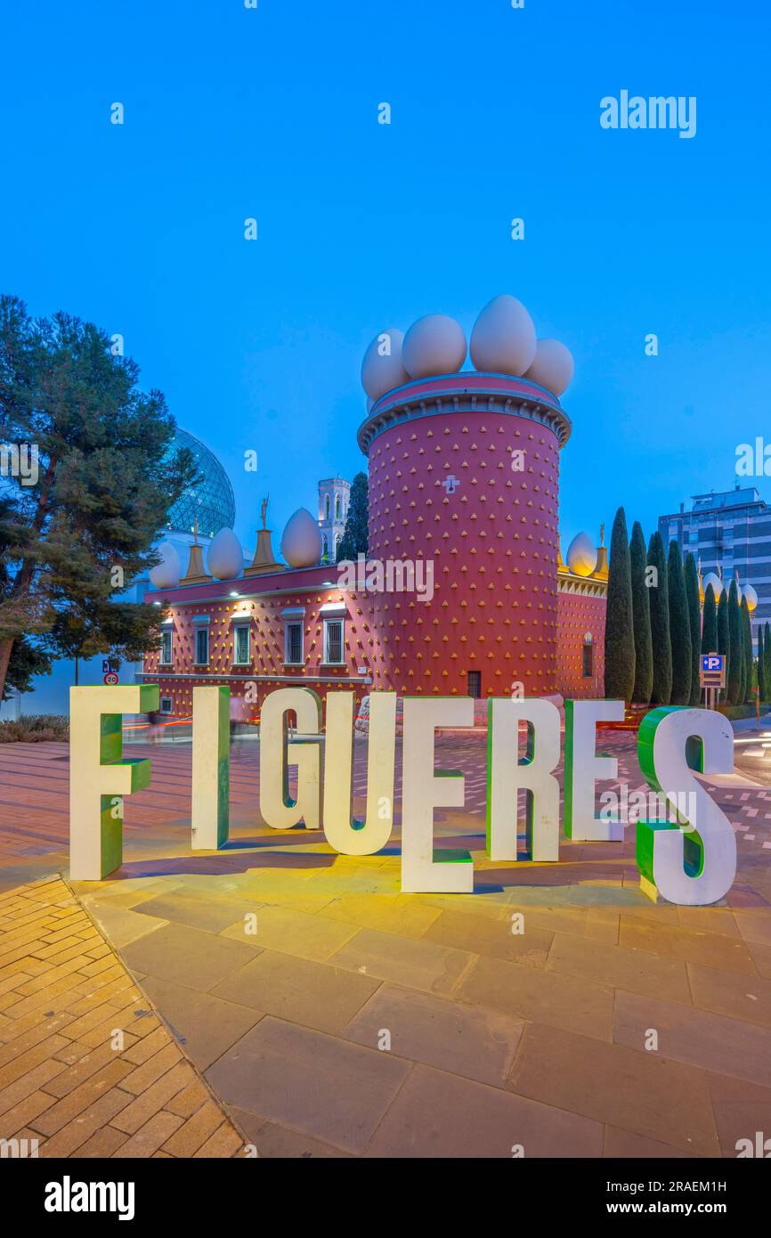 Museo-Teatro di Dalí, Figueres, Giriona, Catalogna, Spagna Foto Stock