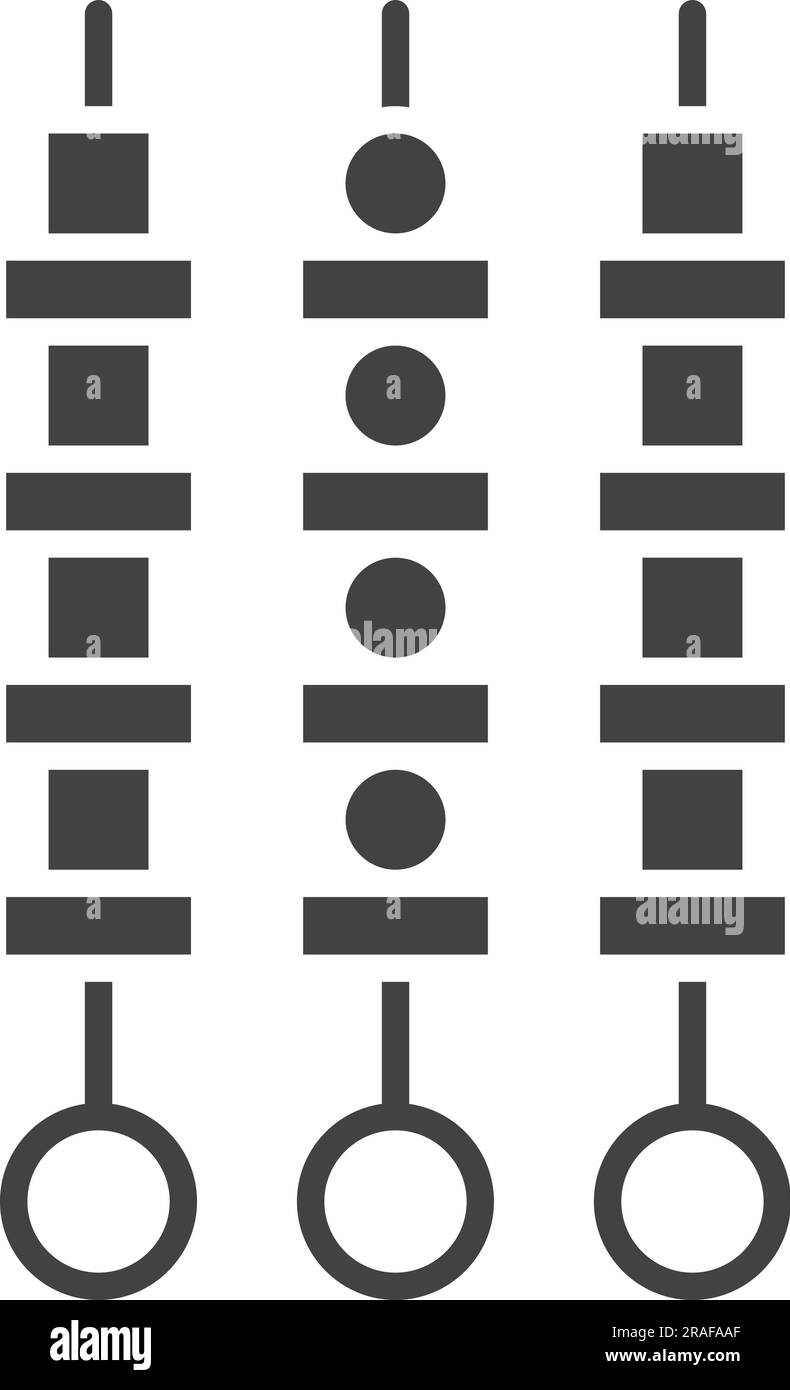 Immagine icona spiedino. Illustrazione Vettoriale
