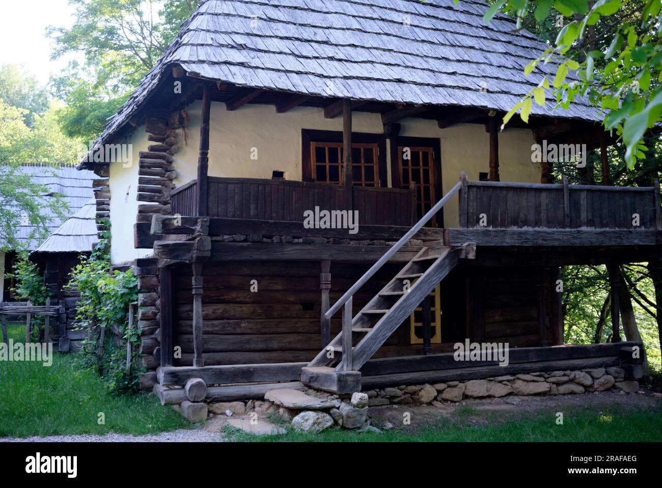Complesso museale nazionale di ASTRA a Sibiu, Romania Foto Stock