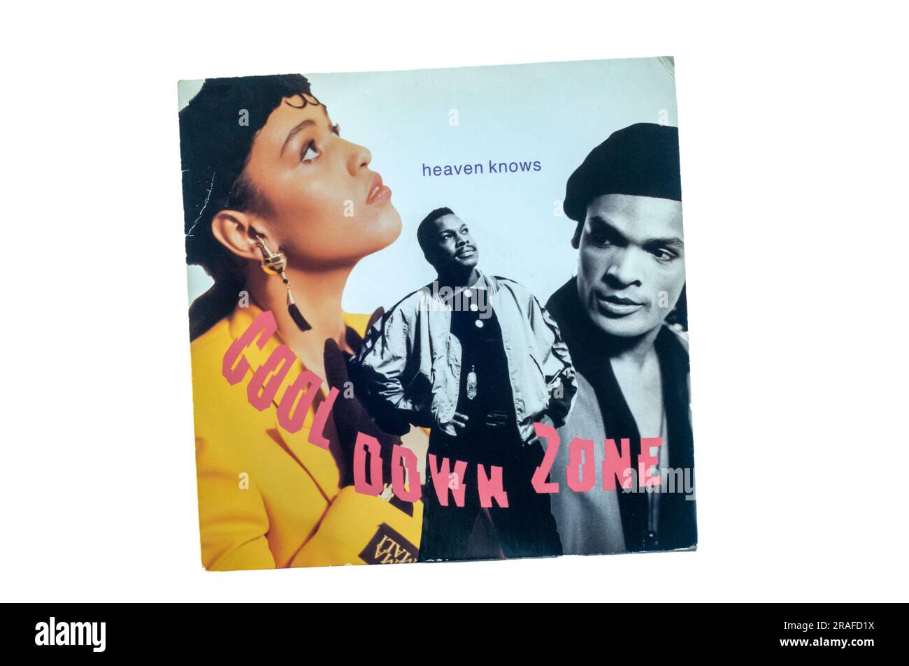 1990 7' singolo, Heaven Knows by Cool Down zone. Foto Stock