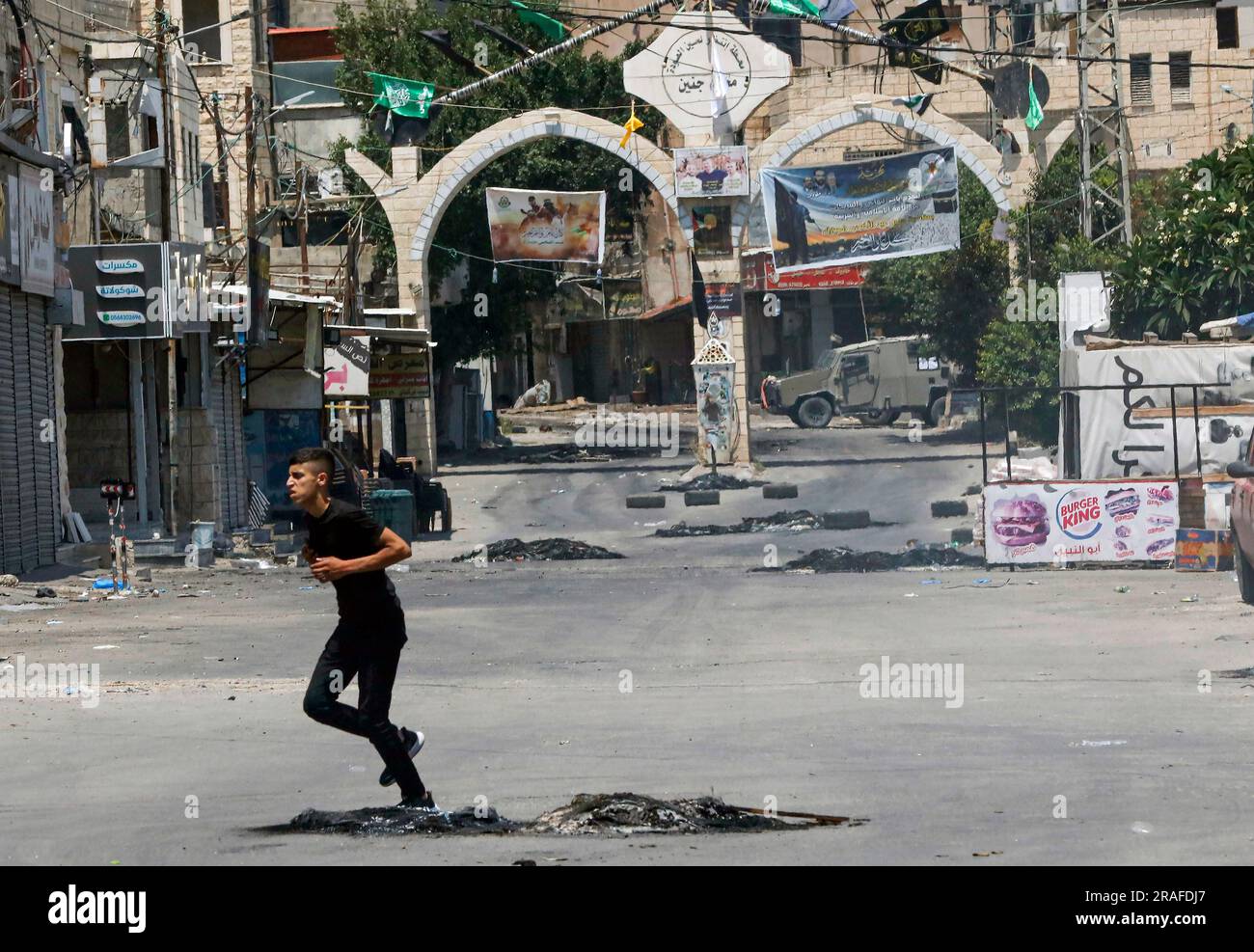 Raid Dell'esercito Su Jenin Immagini E Fotografie Stock Ad Alta ...