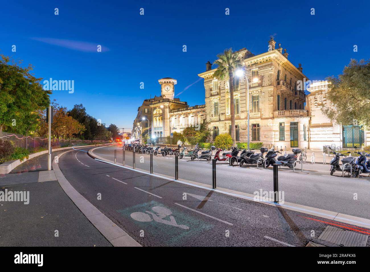 Lycée Masséna, Nizza, Costa Azzurra, Provence-Alpes-Côte d'Azur, Francia Foto Stock