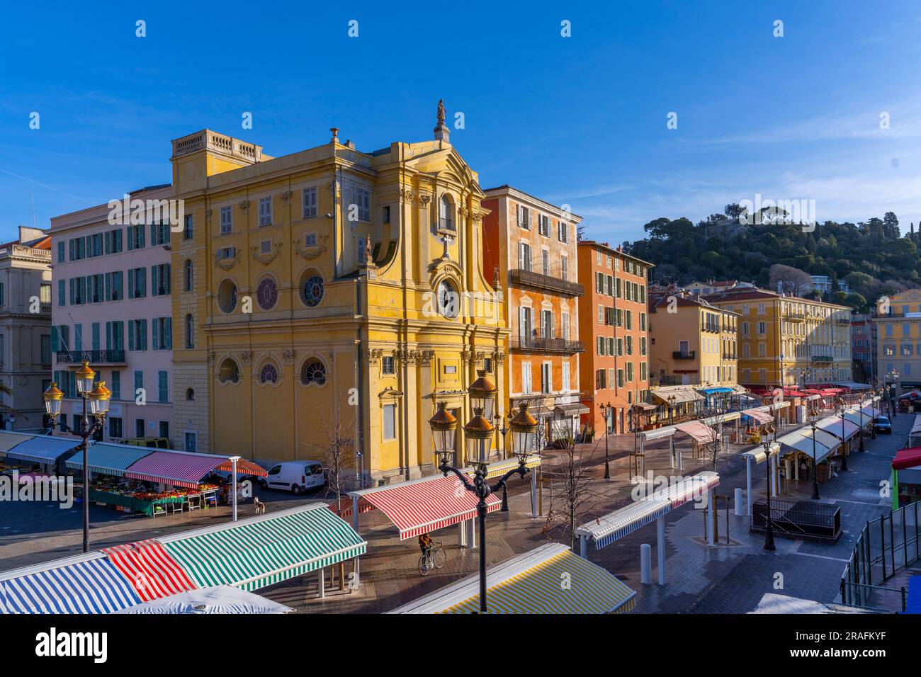 Città vecchia, Nizza, Costa Azzurra, Provenza-Alpi-Côte Azzurra, Francia Foto Stock