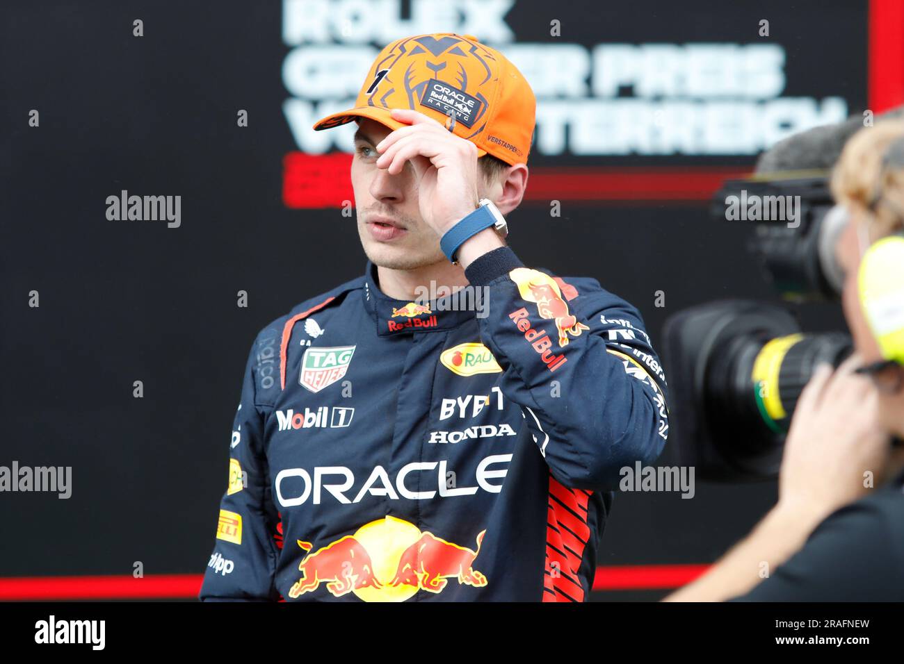 Spielberg, Austria. 2 luglio 2023. Formula 1 Rolex Gran Premio d'Austria al Red Bull Ring, Austria. Nella foto: Max Verstappen (NLD) di Oracle Red Bull Racing © Piotr Zajac/Alamy Live News Foto Stock