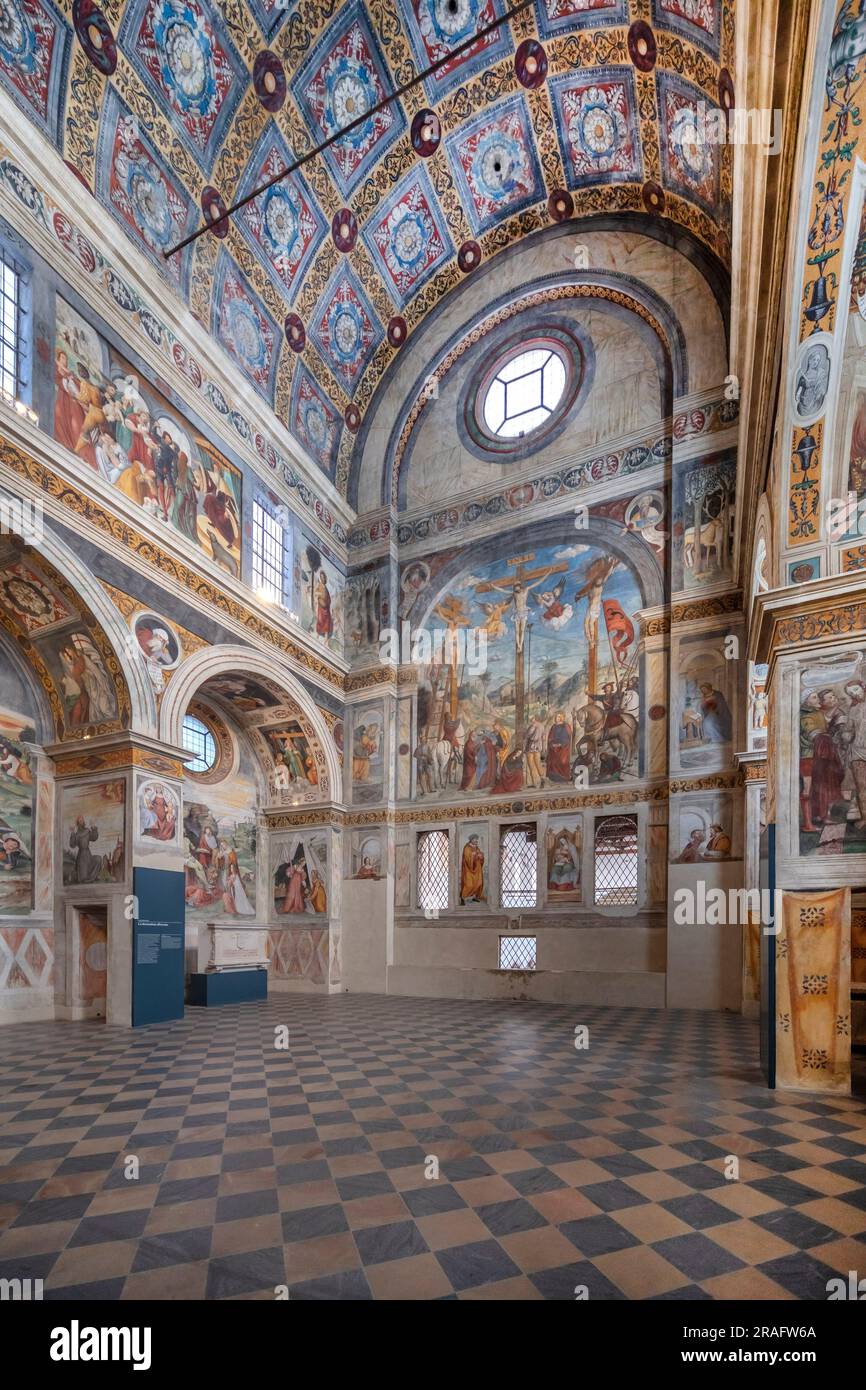 Museo di Santa Giulia, Brescia, Lombardia, Italia Foto Stock