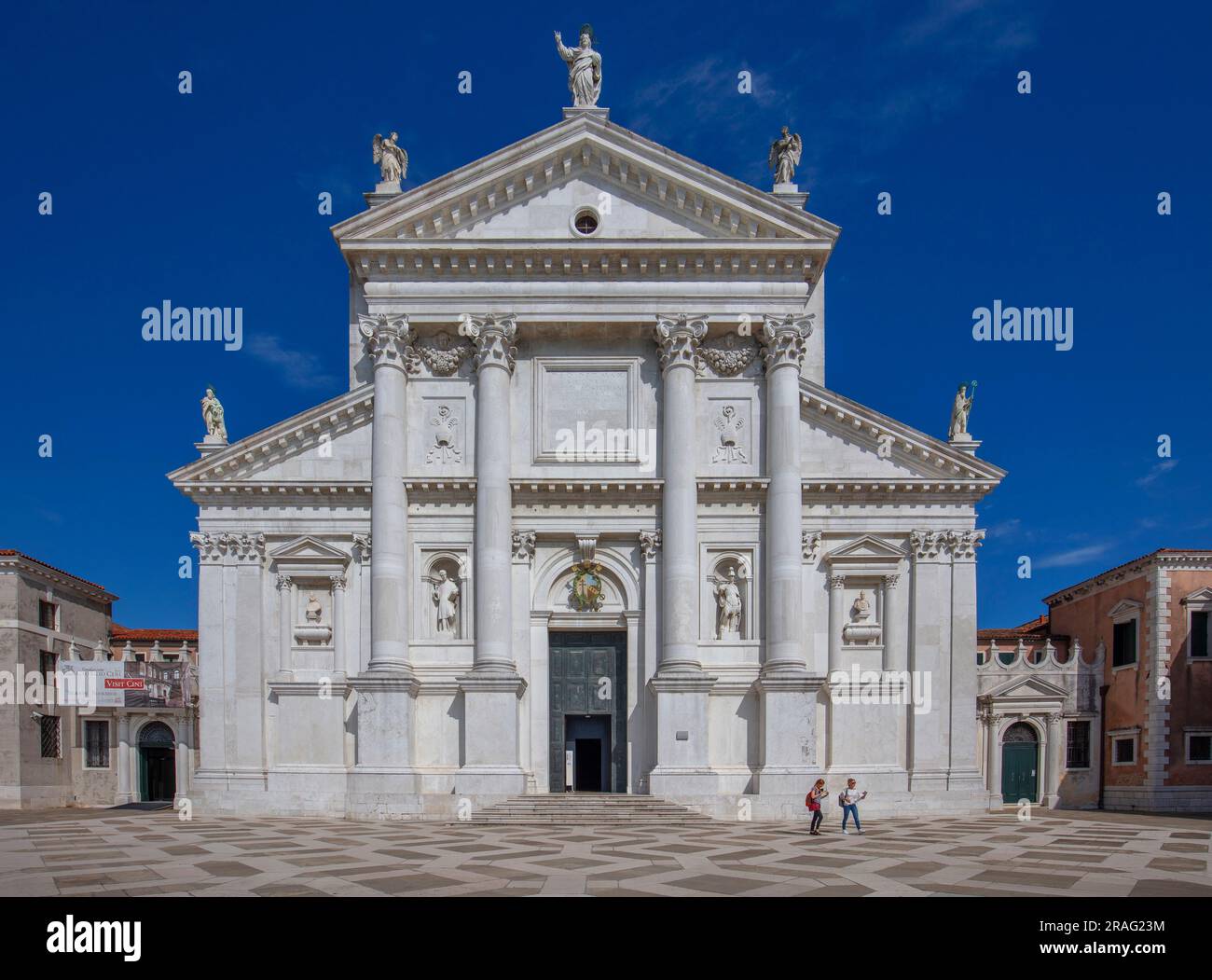 Isola di San Giorgio, Venezia, Veneto, Italia Foto Stock