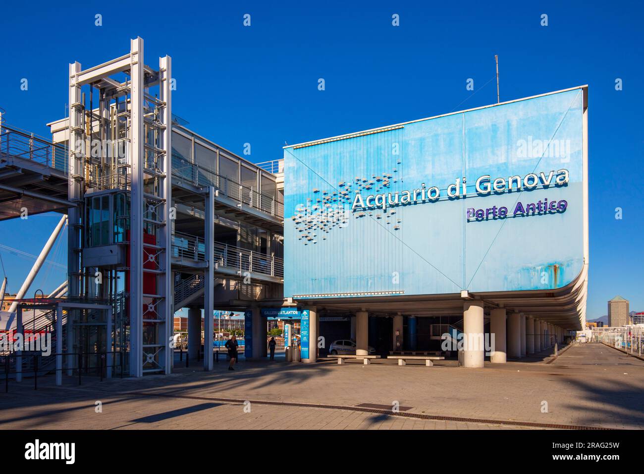 Acquario di Genova, Genova, Liguria, Italia Foto Stock