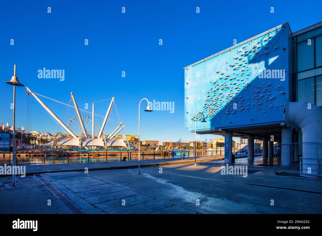 Acquario di Genova, Genova, Liguria, Italia Foto Stock