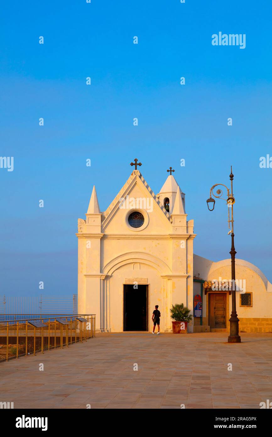 Santuario di Santa Maria di Capo colonna, Capo colonna, Crotone, Calabria, Italia Foto Stock