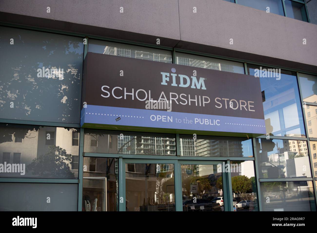FIDM Scholarship Store nel centro di Los Angeles, CALIFORNIA, USA Foto Stock