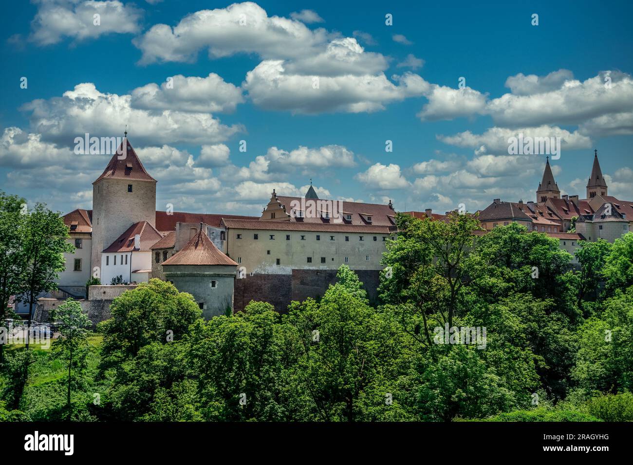 Daliborka ex torre del castello della prigione nel castello di Praga Foto Stock