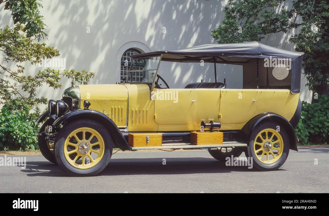 La Bullnose Morris Oxford è una serie di autovetture prodotte dalla Morris nel Regno Unito dal 1913 al 1926. Foto Stock