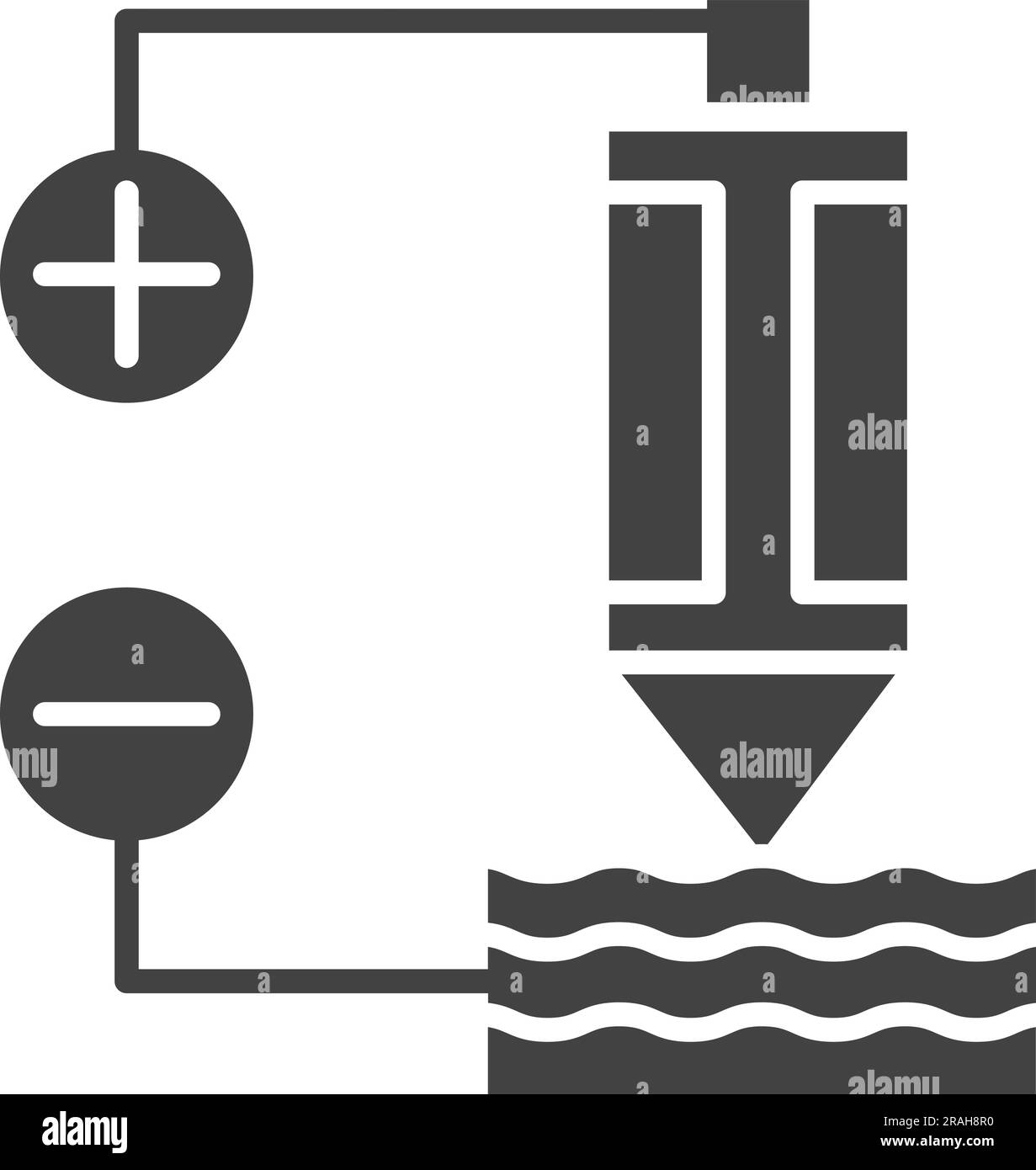 Diagramma Del Microscopio A Scansione A Effetto Tunnel