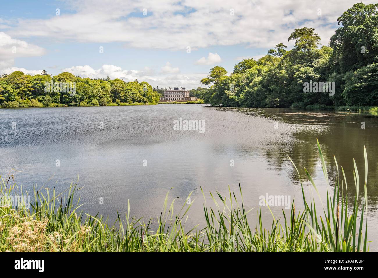 Westport House a Westport, contea di Mayo, Irlanda, è una casa di campagna, storicamente la sede della famiglia del marchese di Sligo e dei Brownes, Foto Stock