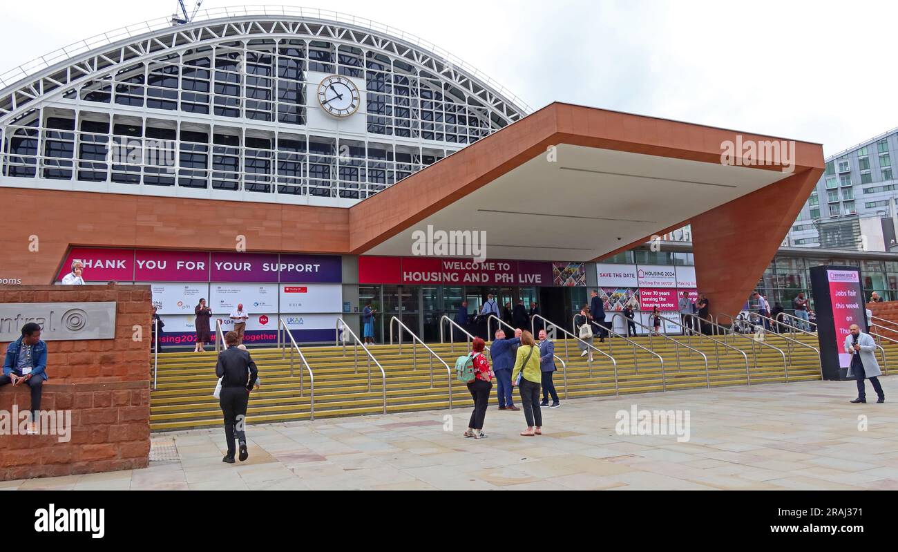 Chartered Institute of Housing - Housing2023 presso Manchester Central Exhibition & Conference Centre, Windmill St, Manchester, Inghilterra, Regno Unito, M2 3GX Foto Stock