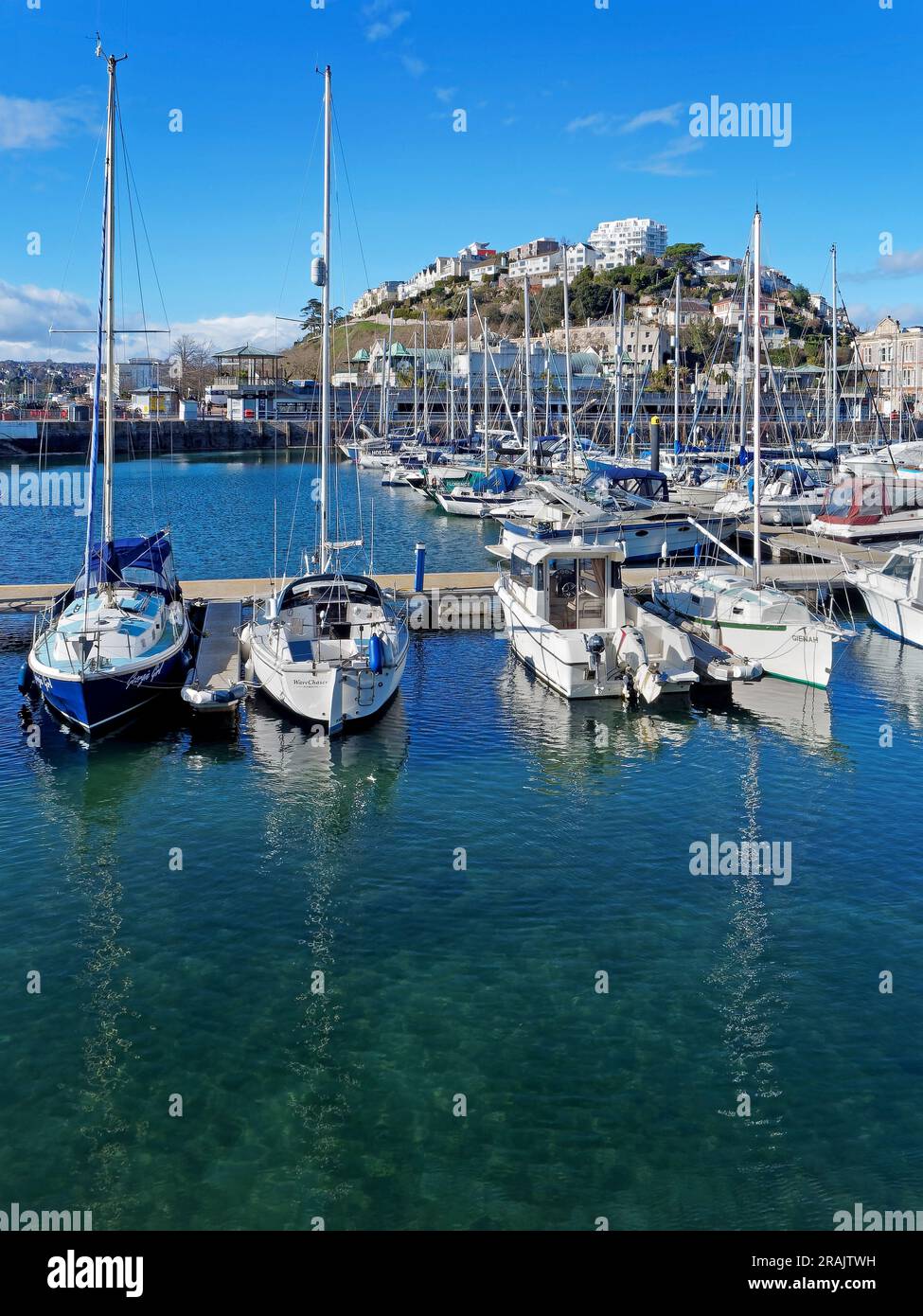 Regno Unito, Devon, Torquay Harbour Foto Stock