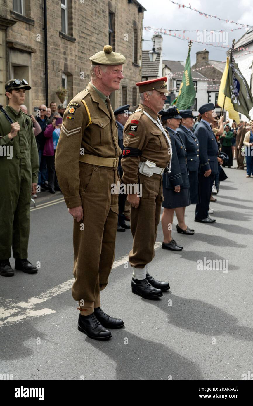 Ingleton 1940's Weekend 2023. Foto Stock