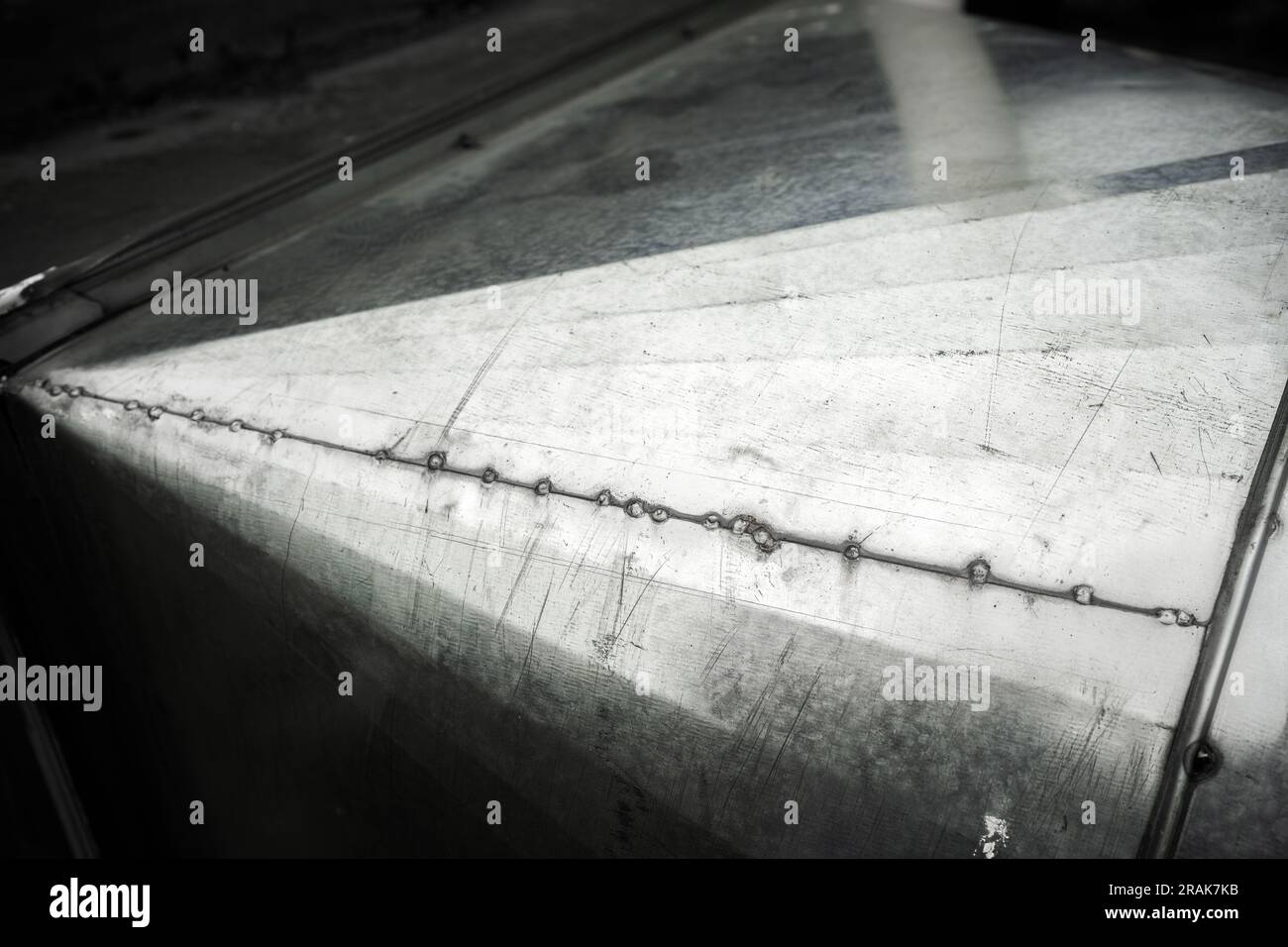 Ferro metallico. Foto Stock