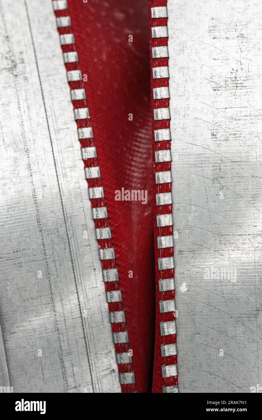 Ferro metallico. Foto Stock