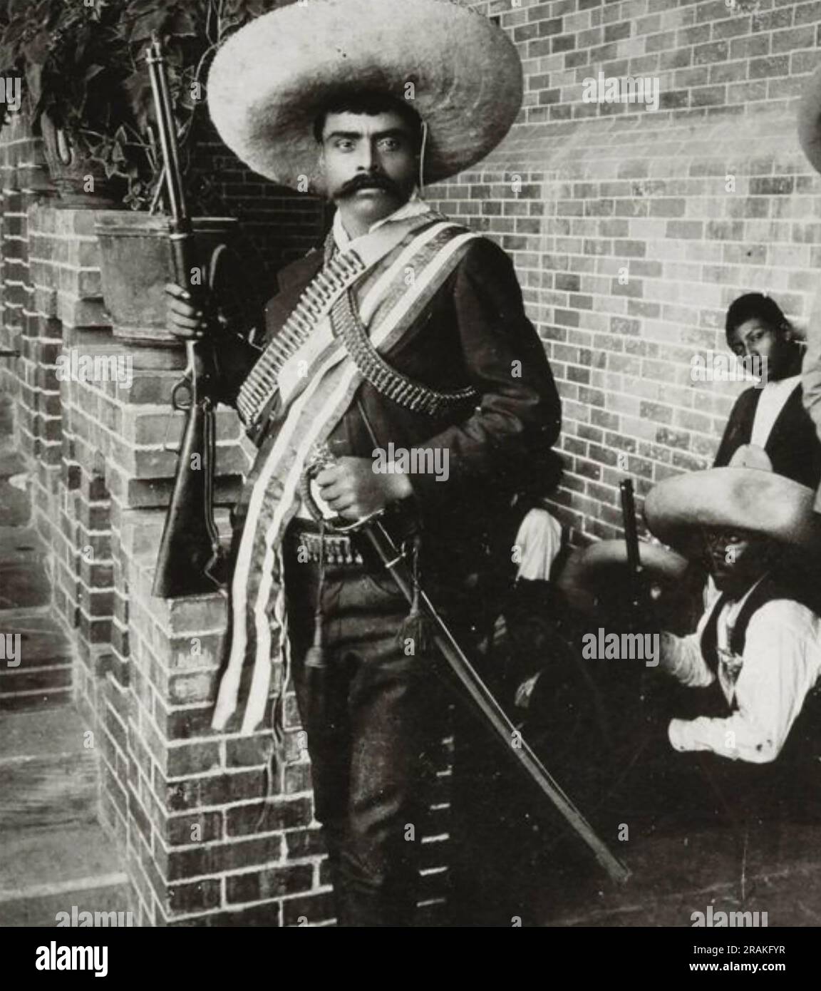 EMILIANO ZAPATA (1879-1919) rivoluzionario messicano Foto Stock