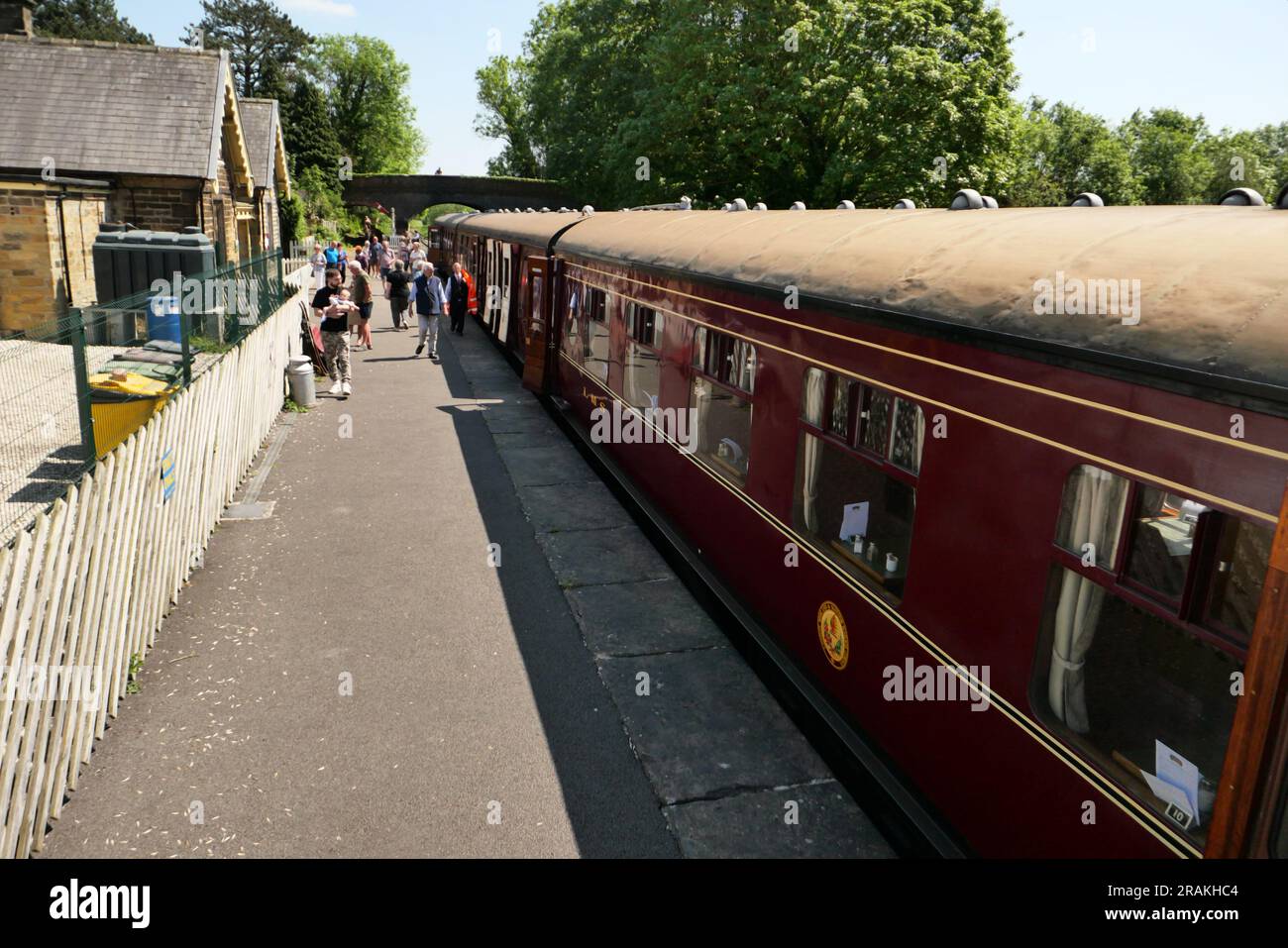 Ecclesbourne Valley Railway Foto Stock