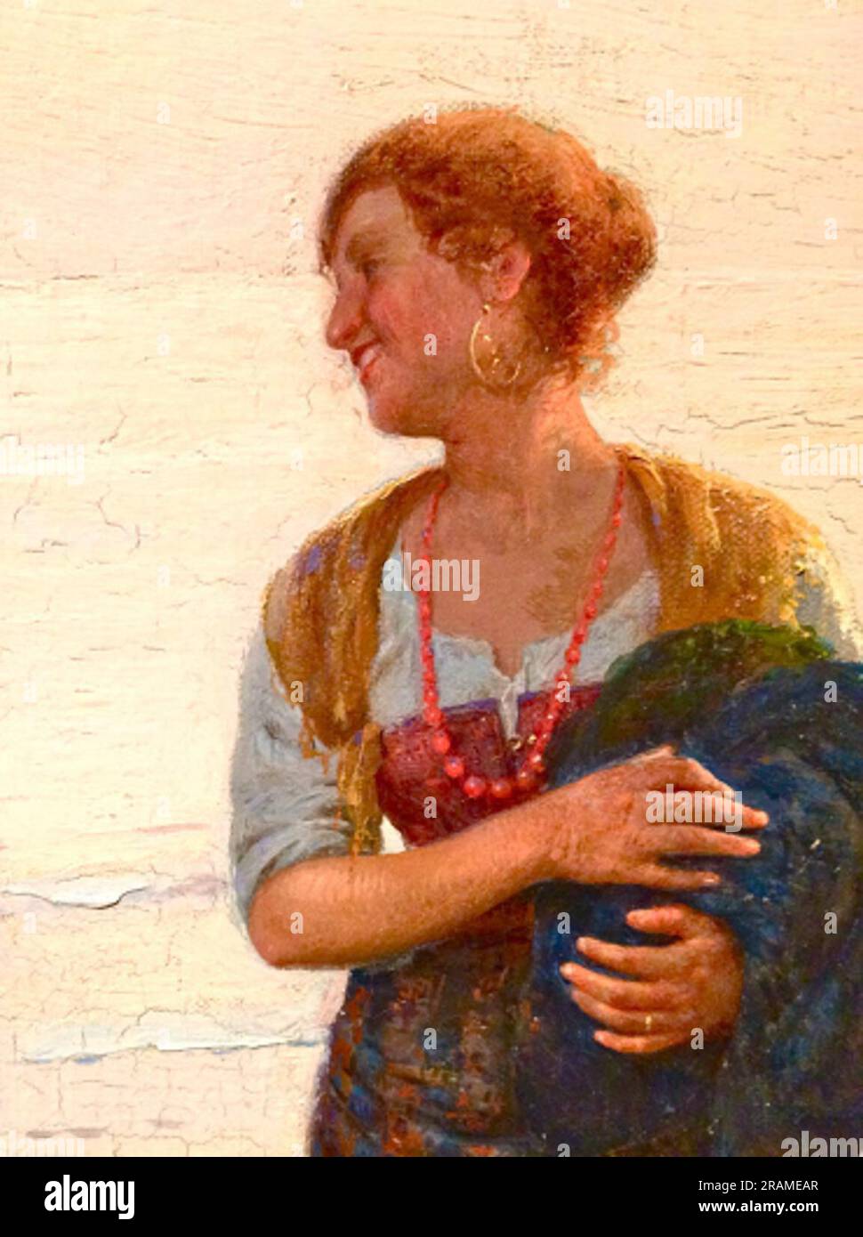 Ritorno a casa da Pasquale Celommi Foto Stock