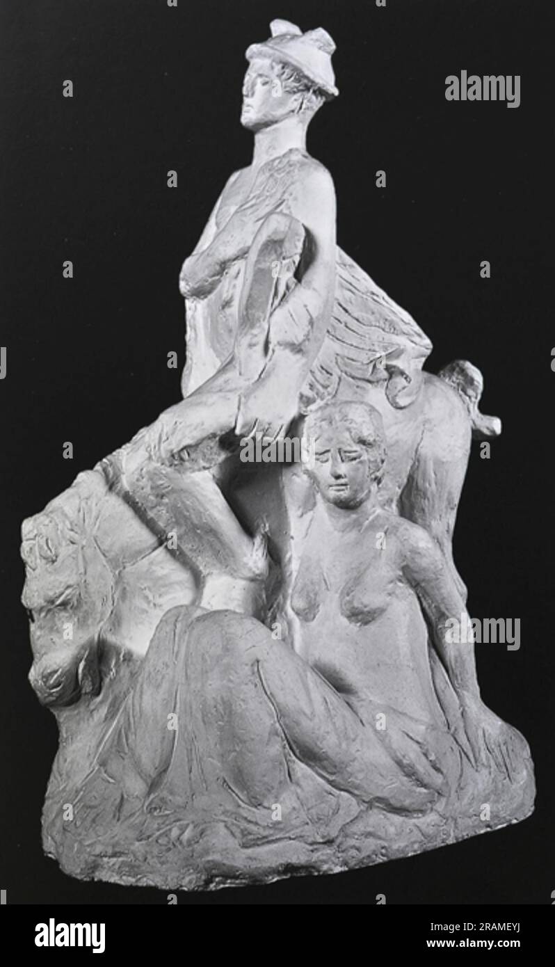 Mercurio, Venere e Pegasus 1933 di Yannoulis Chalepas Foto Stock