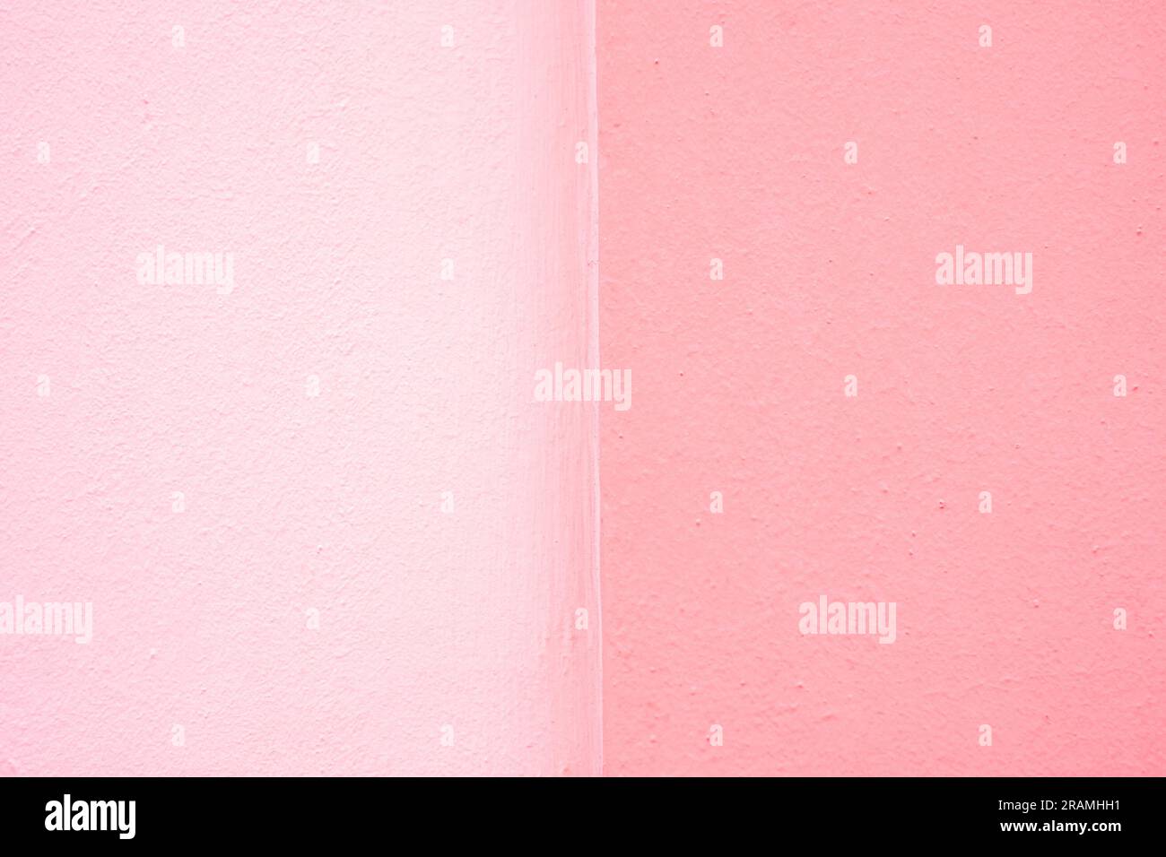 Elemento di sfondo rosa a due tonalità. Foto Stock