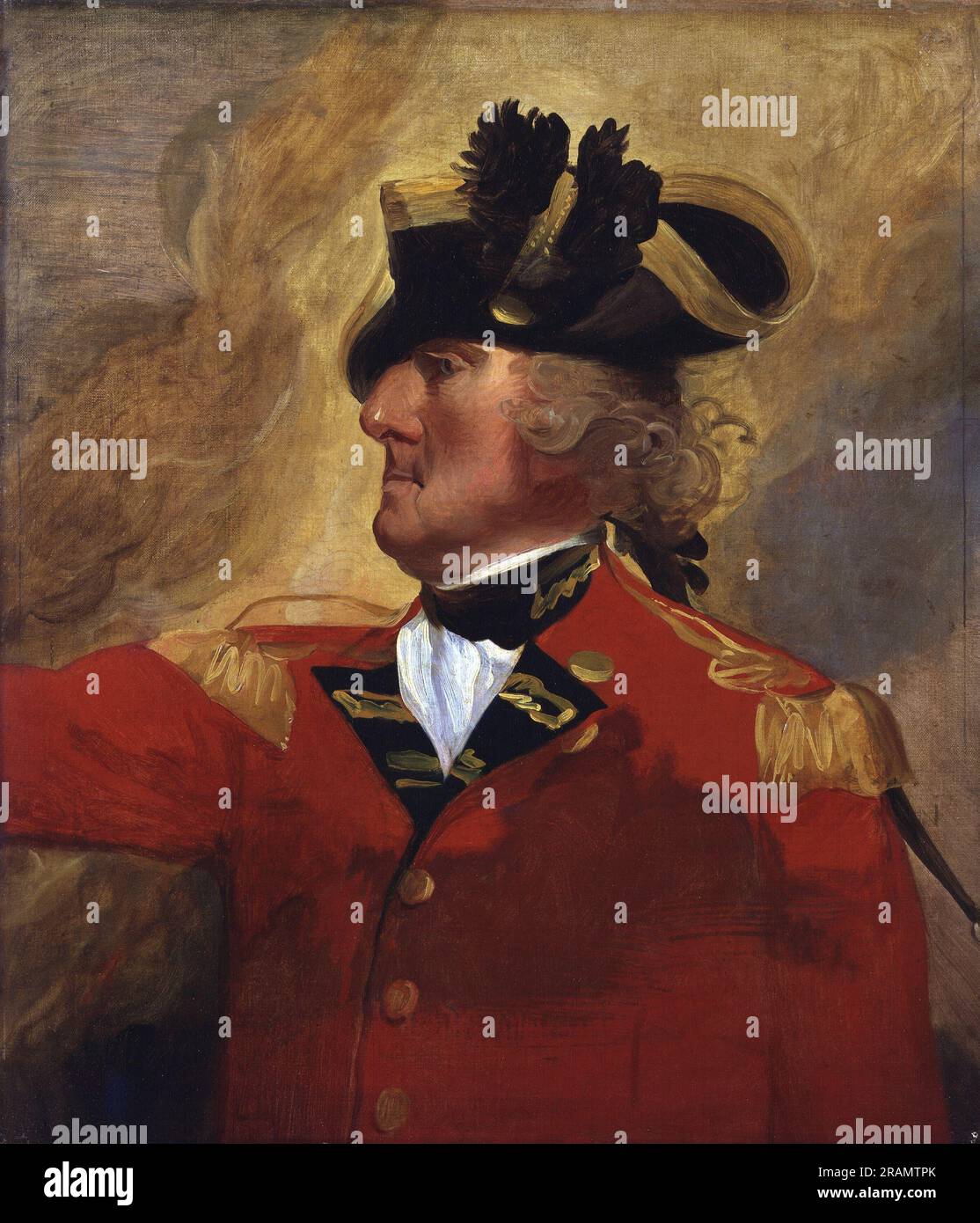 George Augustus Eliott, primo Baron Heathfield da John Singleton Copley Foto Stock