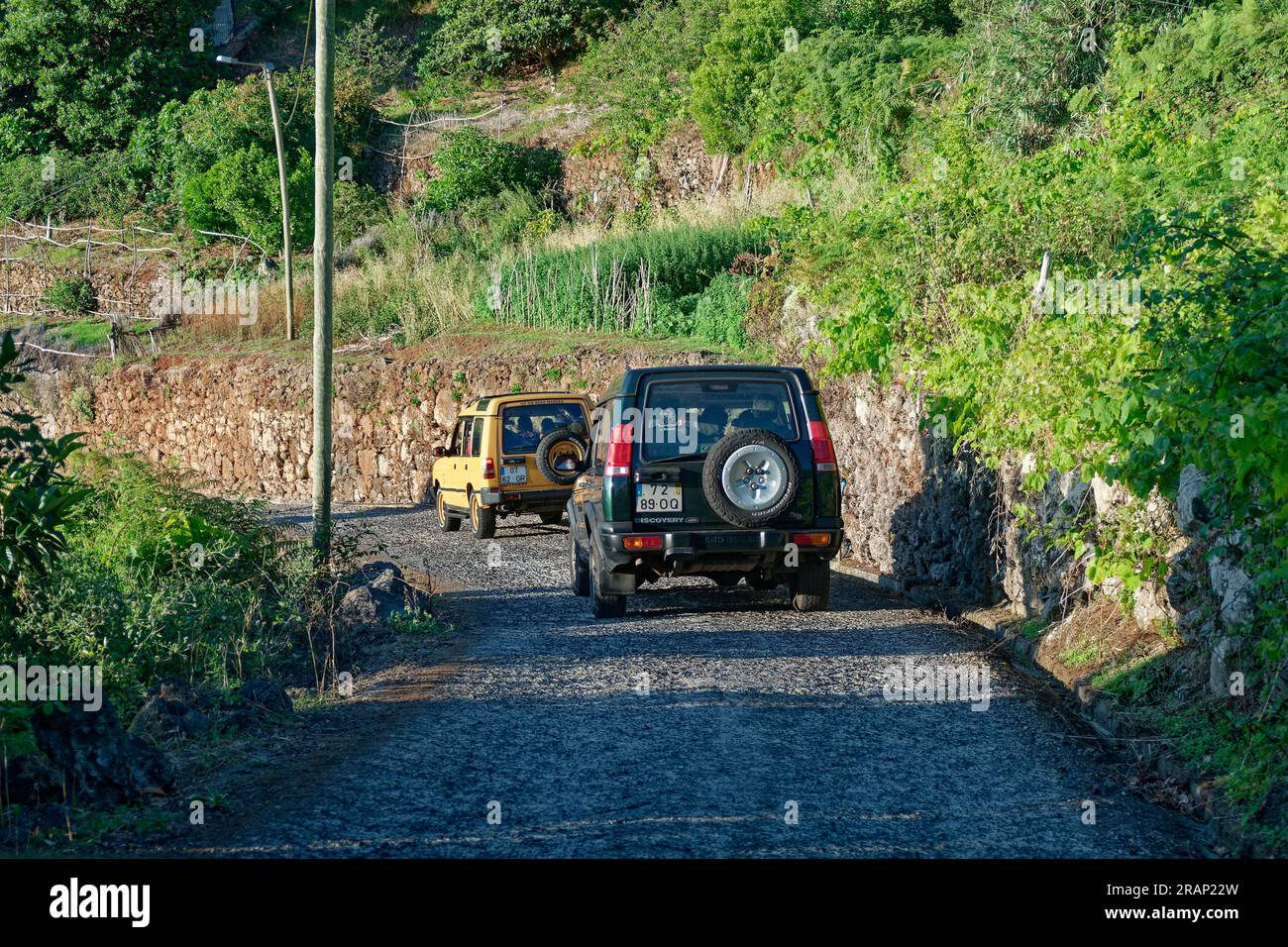 Madeira Roads Foto Stock
