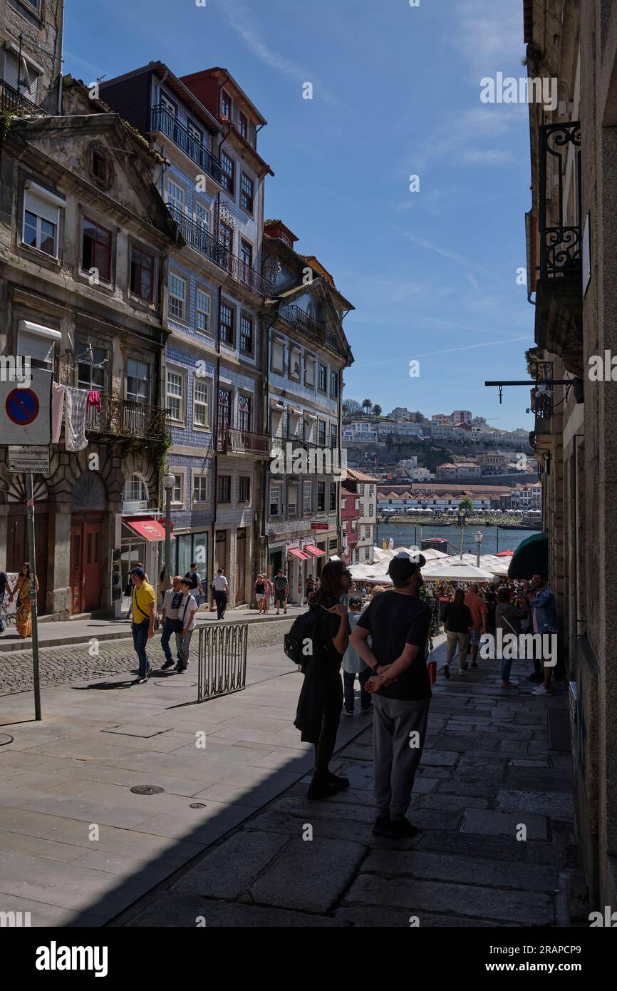 Architettura di Porto, Portogallo Foto Stock