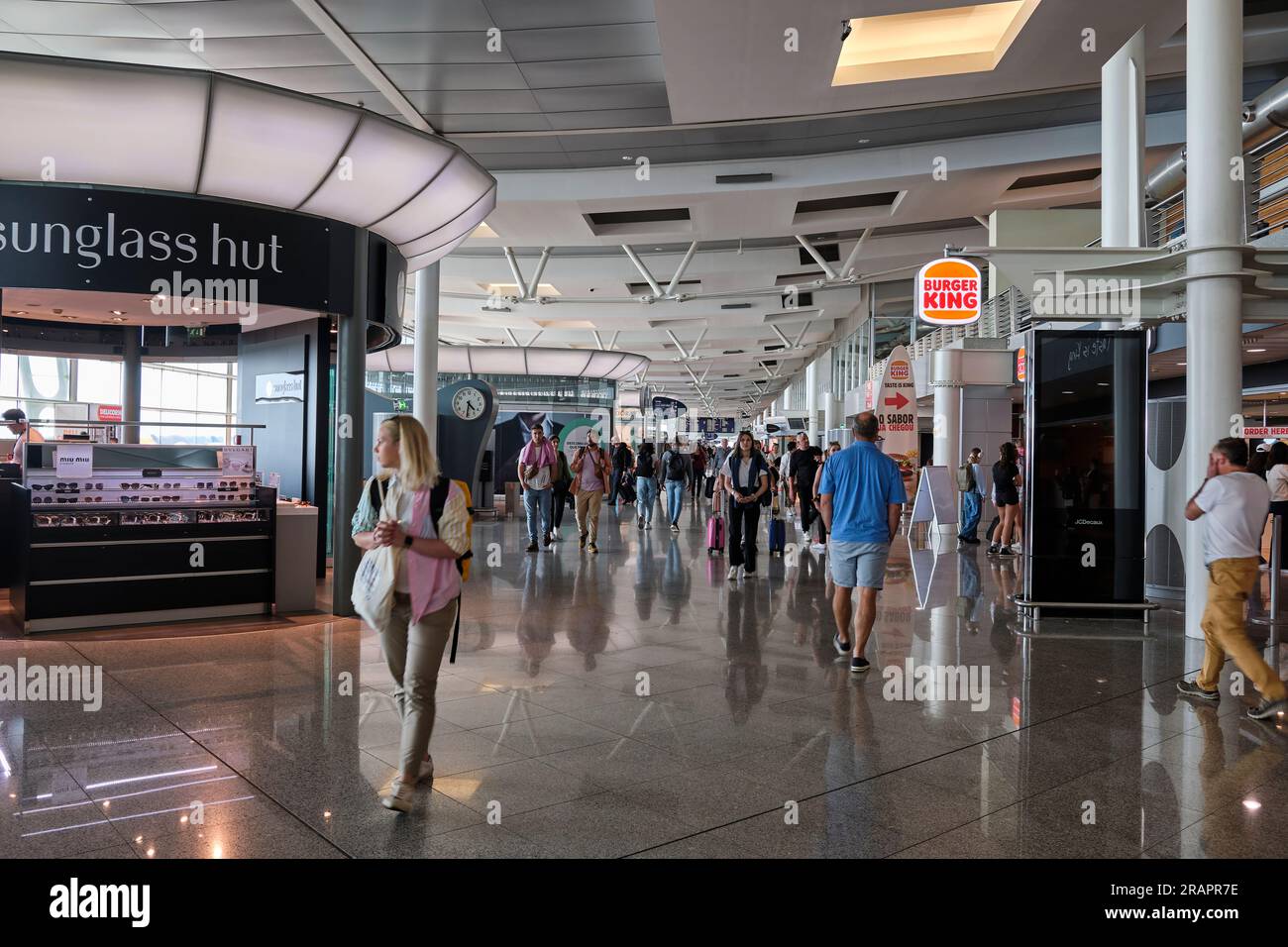 Aeroporto di Porto, Portogallo Foto Stock