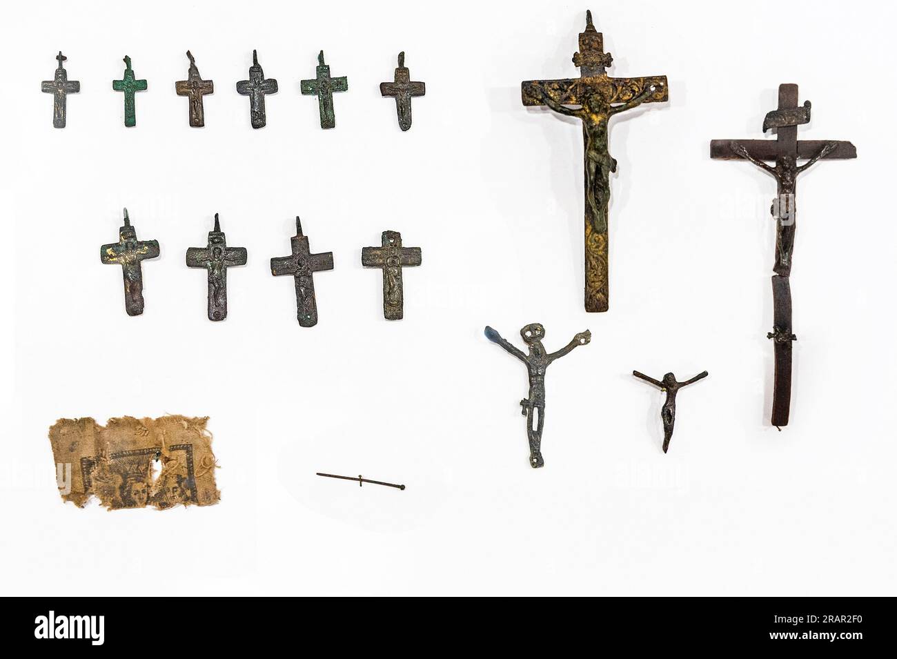 museo delle mummie, roccapelago, italia Foto Stock