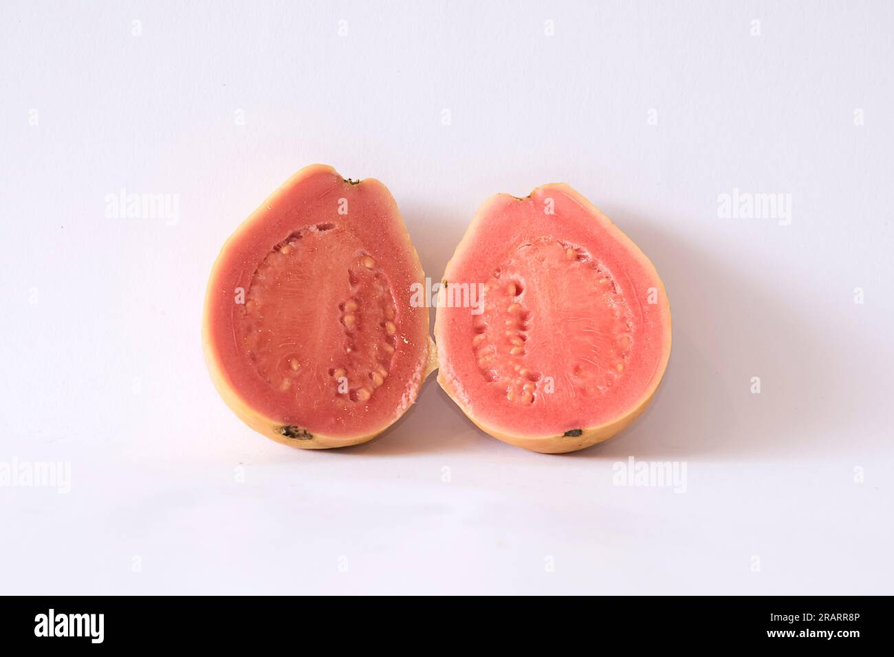 Deliziosa frutta colombiana, Psidium Guajava Foto Stock