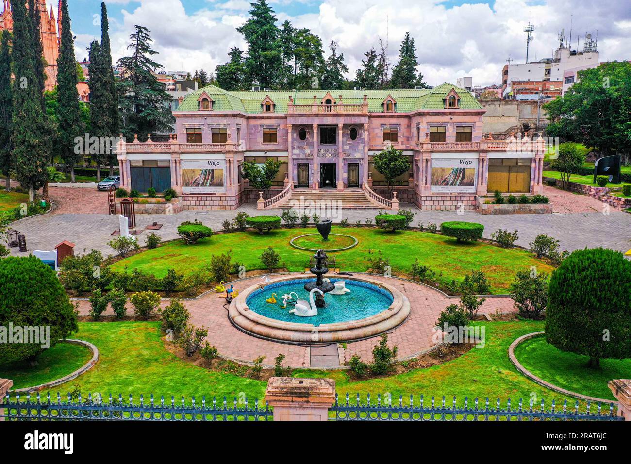 Zacatecas Mexico. Vista aerea della zona colonia della capitale dello stato di Zacatecas 2023. Città coloniale © (© foto di LuisGutierrez / NortePhoto.com) Zacatecas Messico. Vista aerea de la zona colonia de ciudad capitale dell'estado de Zacatecas 2023. ciudad Colonial © (© foto por LuisGutierrez / NortePhoto.com) Foto Stock