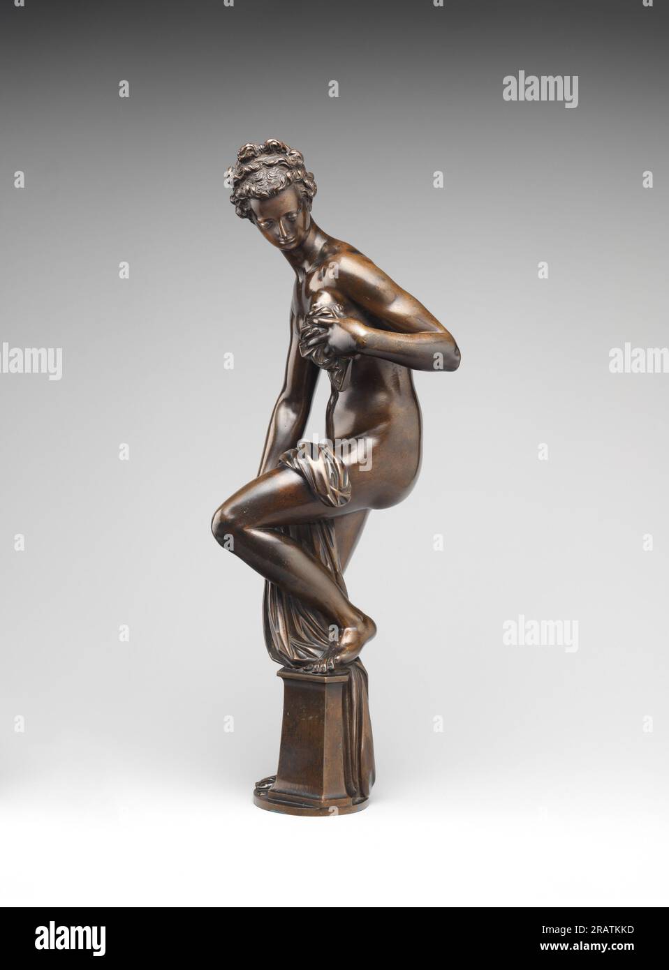 Venere balneare di Giambologna Foto Stock