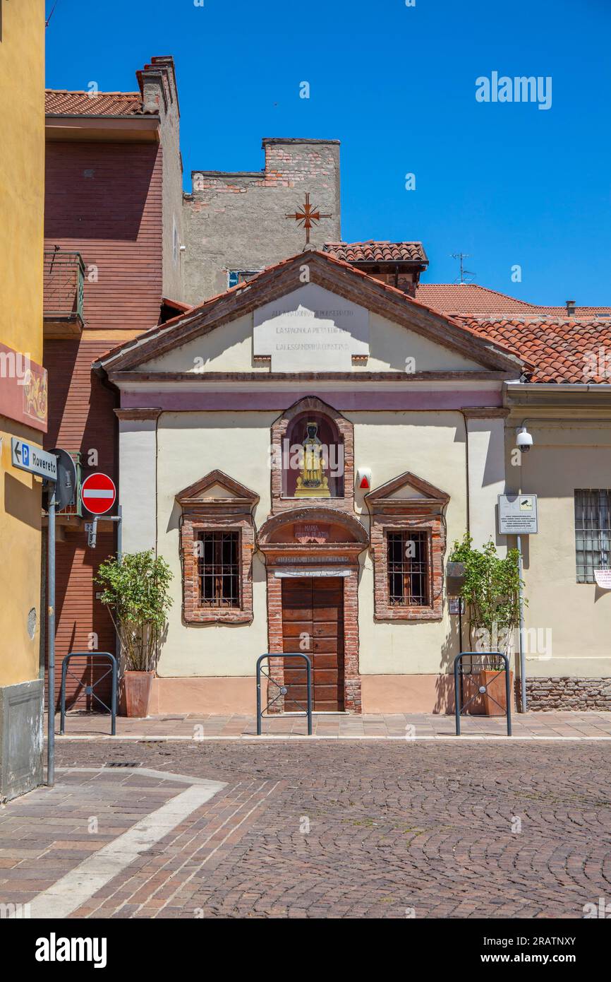 Chiesa della Madonna del Monserrato, Alessandria , Piemonte, Italia Foto Stock