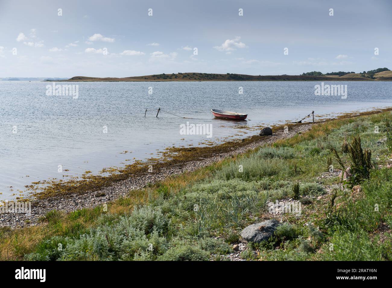 Isola di Helnæs, Danmark, Europa. Foto Stock