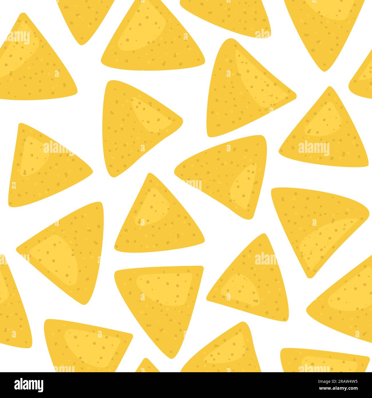 schema senza cuciture di nachos di mais - illustrazione vettoriale Illustrazione Vettoriale