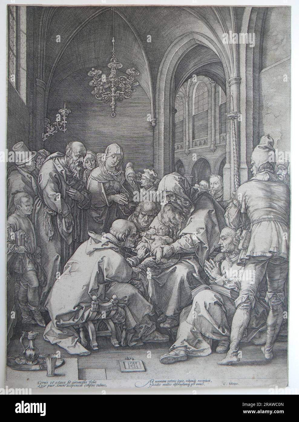 The Circumcision 1594 di Hendrick Goltzius Foto Stock