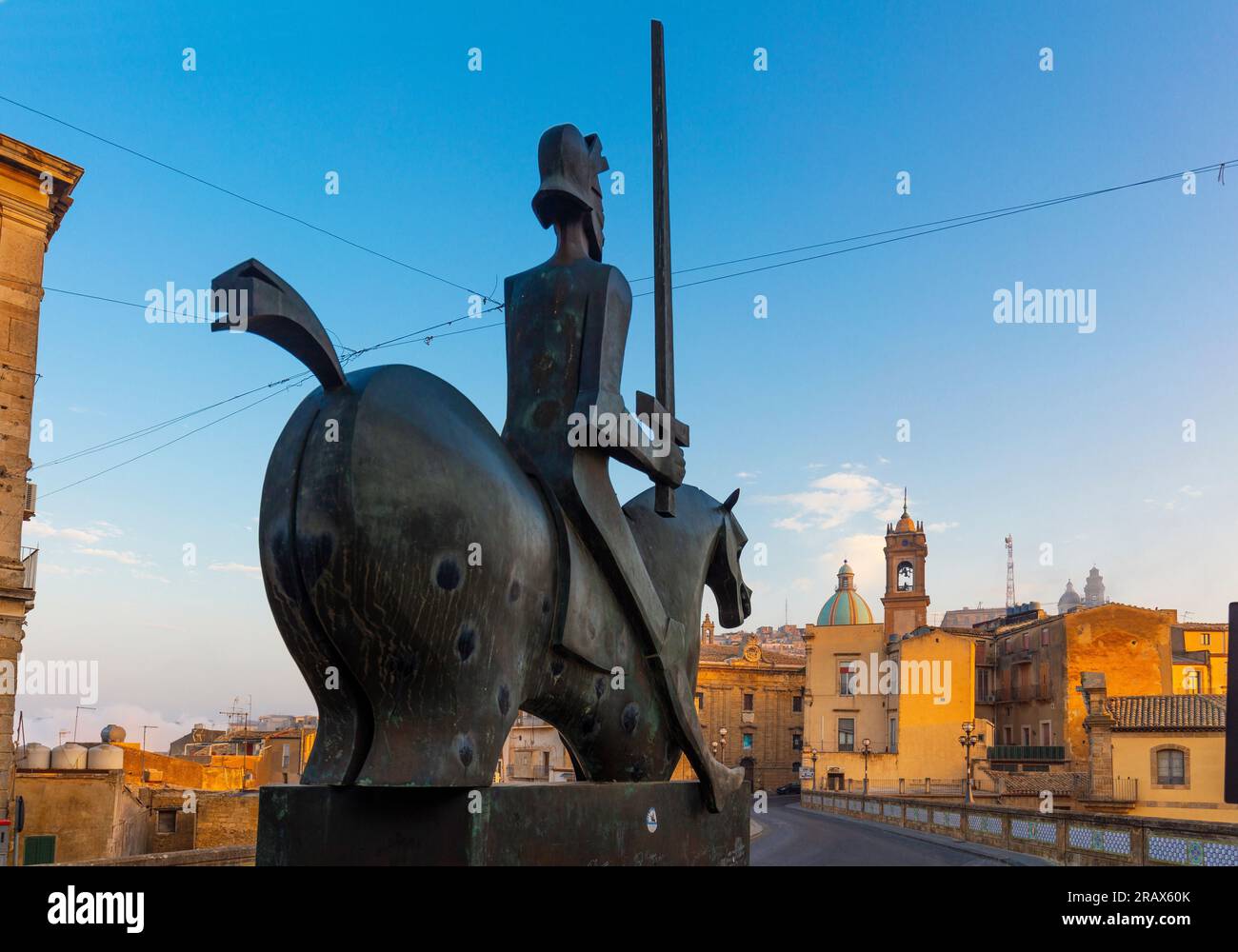 Caltagirone, Catania, Sicilia, Italia Foto Stock