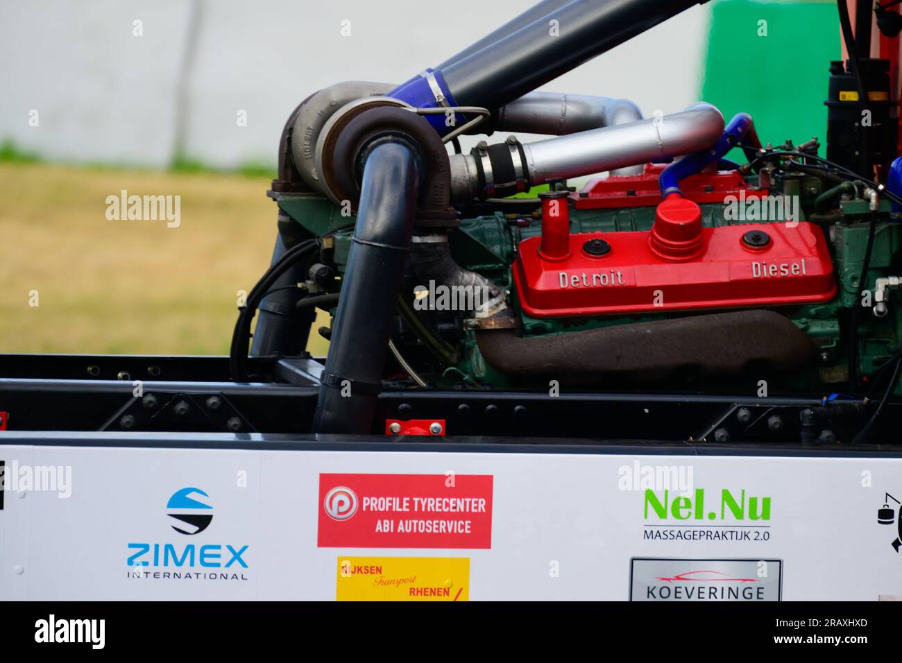 Dutch Truck Racing auf der Strecke des DEKRA Lausitzrings, Race Weekend 2023 Lausitzring, Klettwitz AM 17.06.2023 Foto Stock