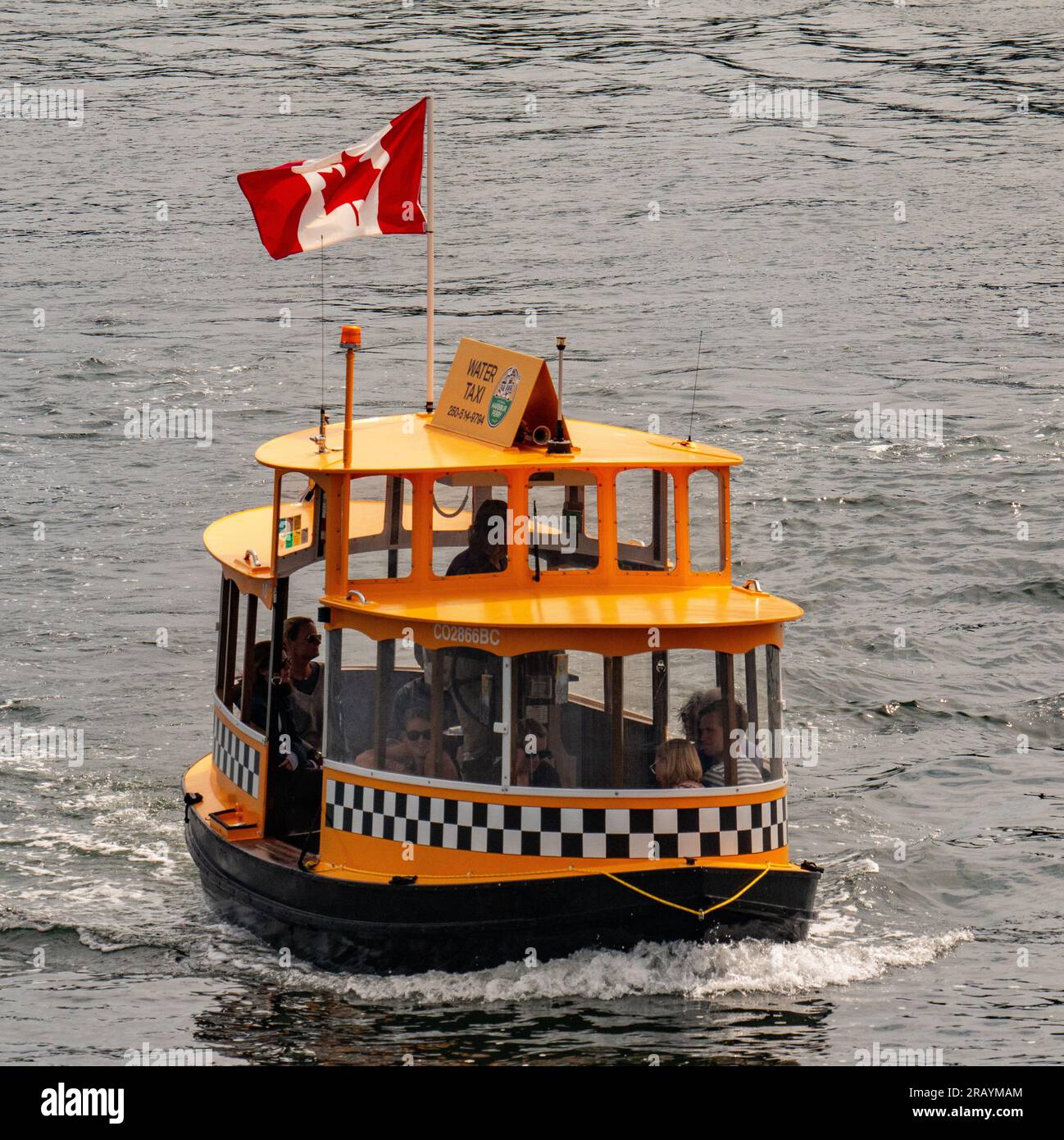 Canada Culture and Vacation, Holiday Images, come in british columbia Victoria Harbour Transport taxi Foto Stock