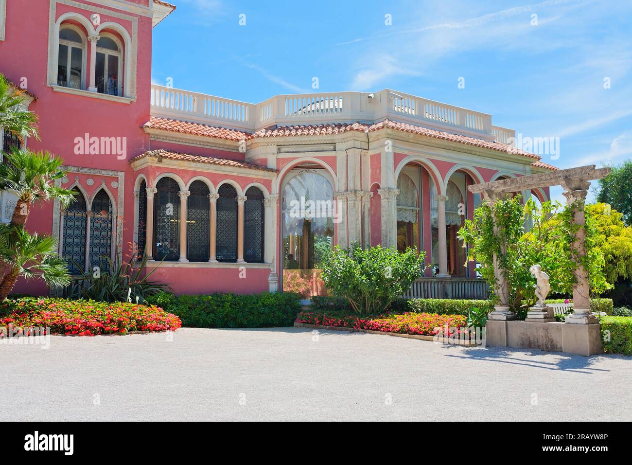 Villa e giardino Ephrussi de Rothschild, costa azzurra, Francia Foto Stock