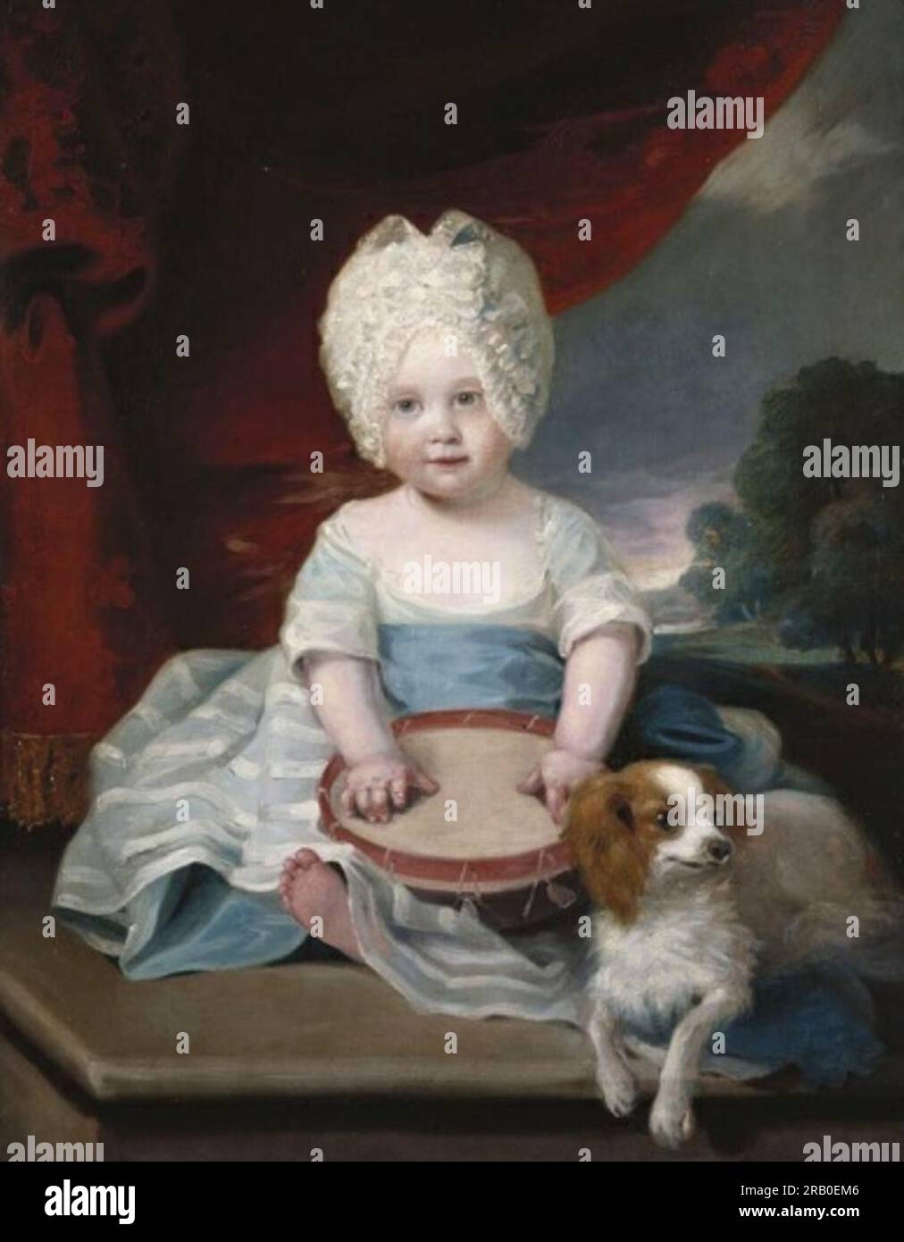 Principessa Amelia 1785 di John Hoppner Foto Stock