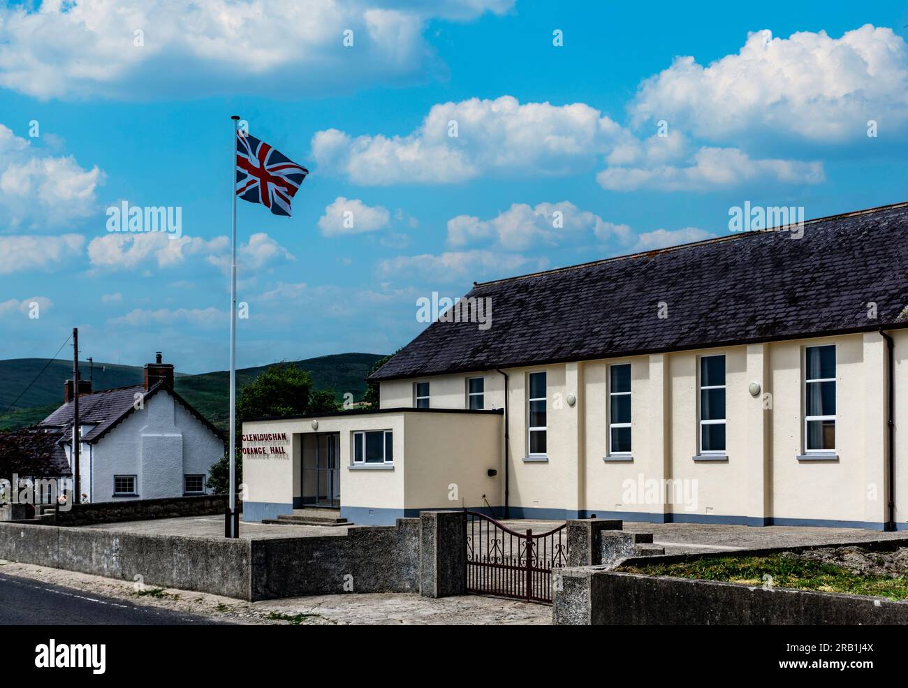 Glenloughan Orange Hall. Newry Road, County Down, Irlanda del Nord. Foto Stock
