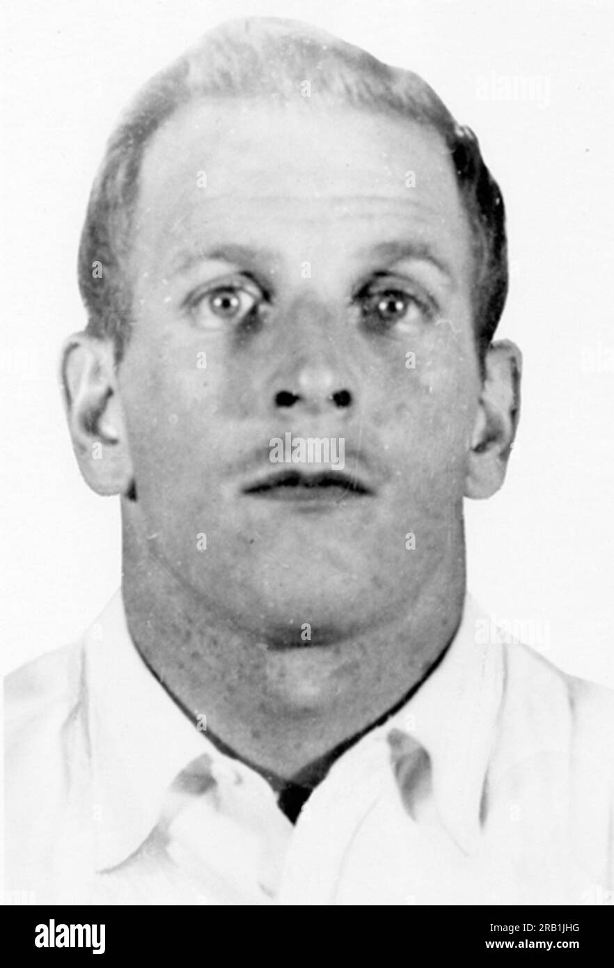 Edward Wayne Edwards (1933 – 2011) serial killer americano ed ex latitante. Foto Stock