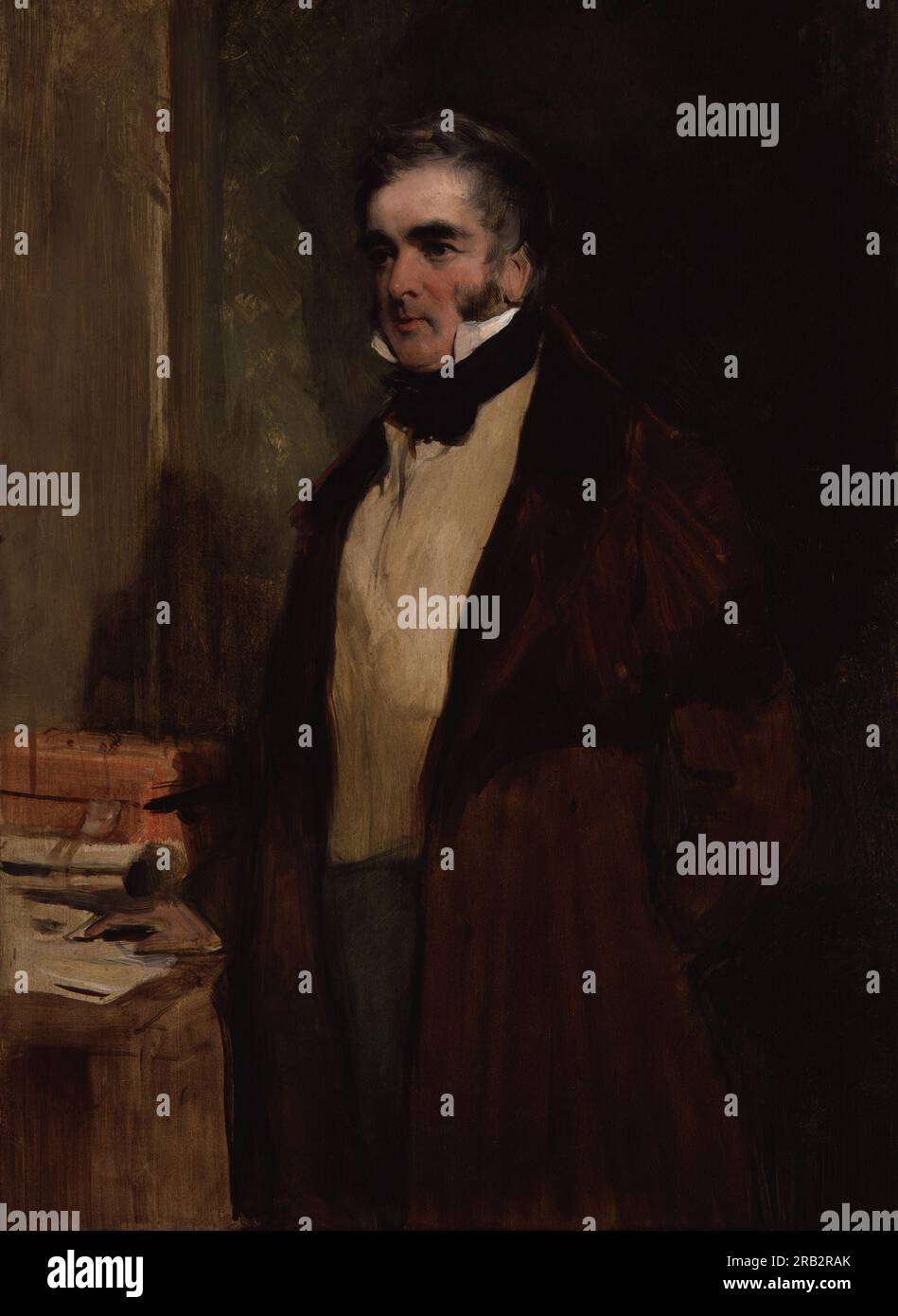 William Lamb, II visconte Melbourne di Edwin Henry Landseer Foto Stock